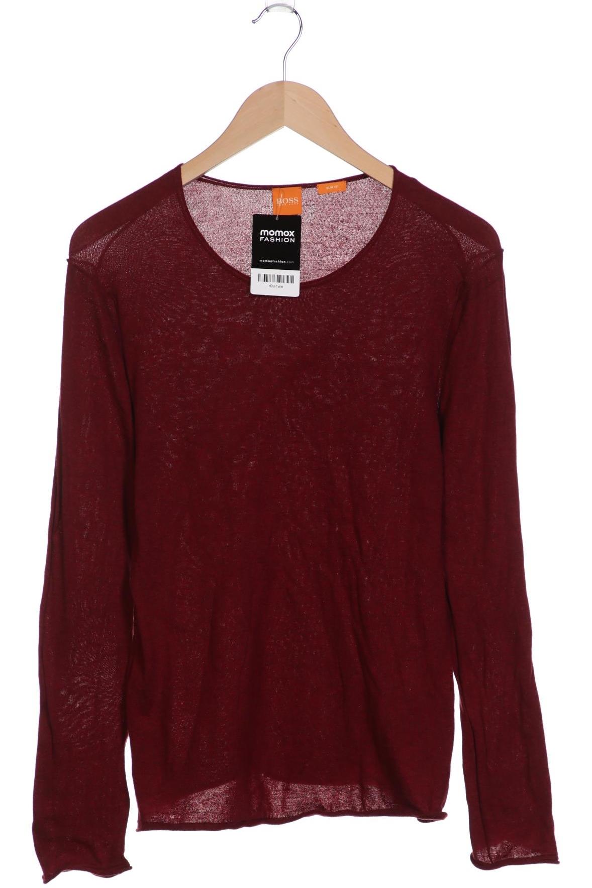 

Boss Orange Herren Pullover, bordeaux, Gr. 52