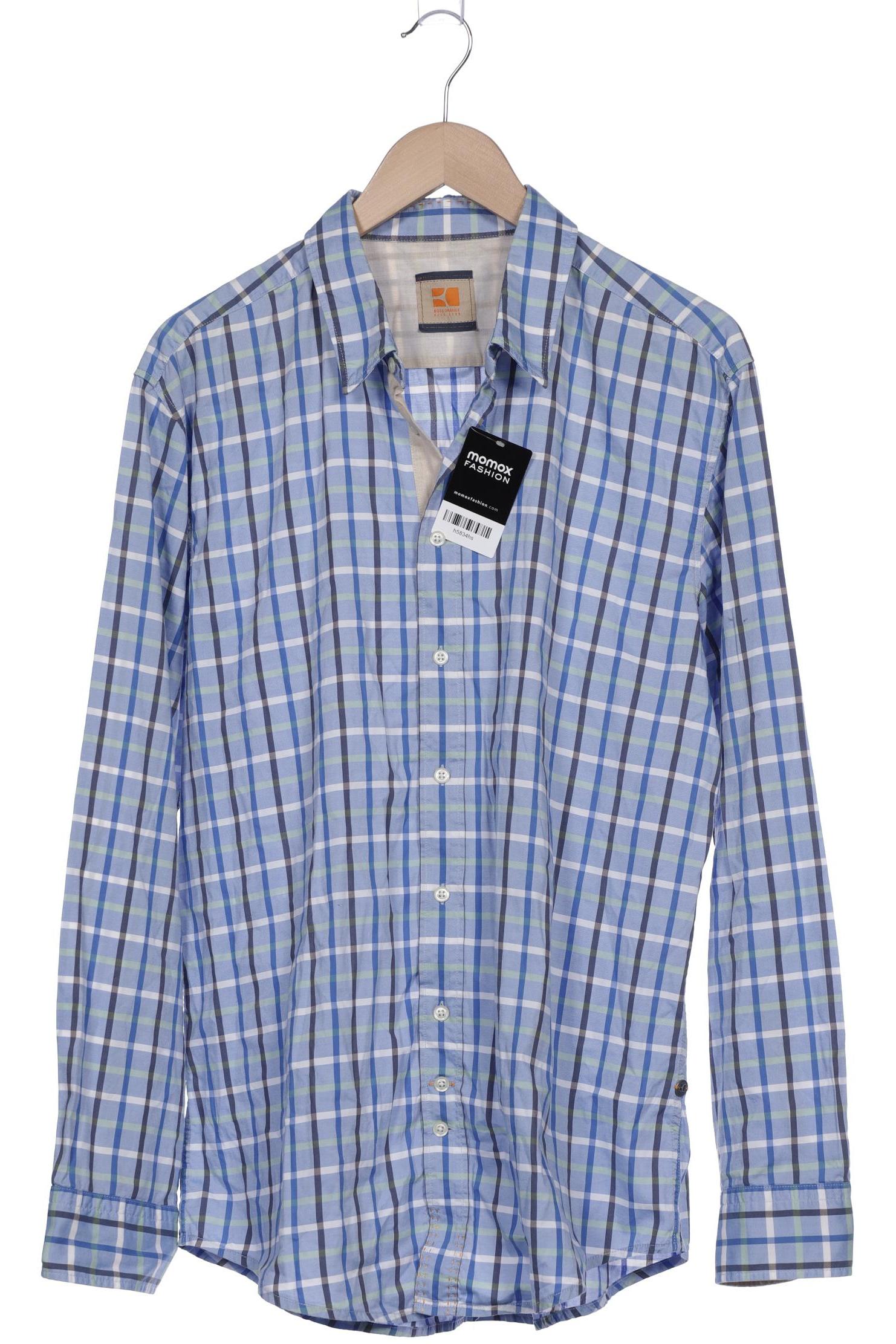 

Boss Orange Herren Hemd, blau, Gr. 56