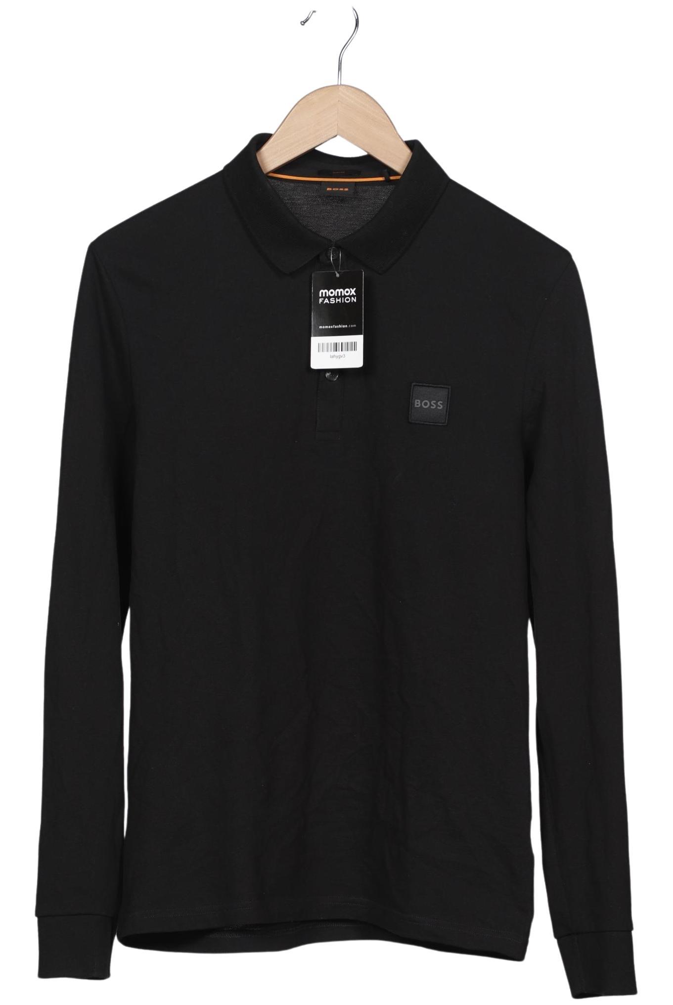 

Boss Orange Herren Poloshirt, schwarz, Gr. 48