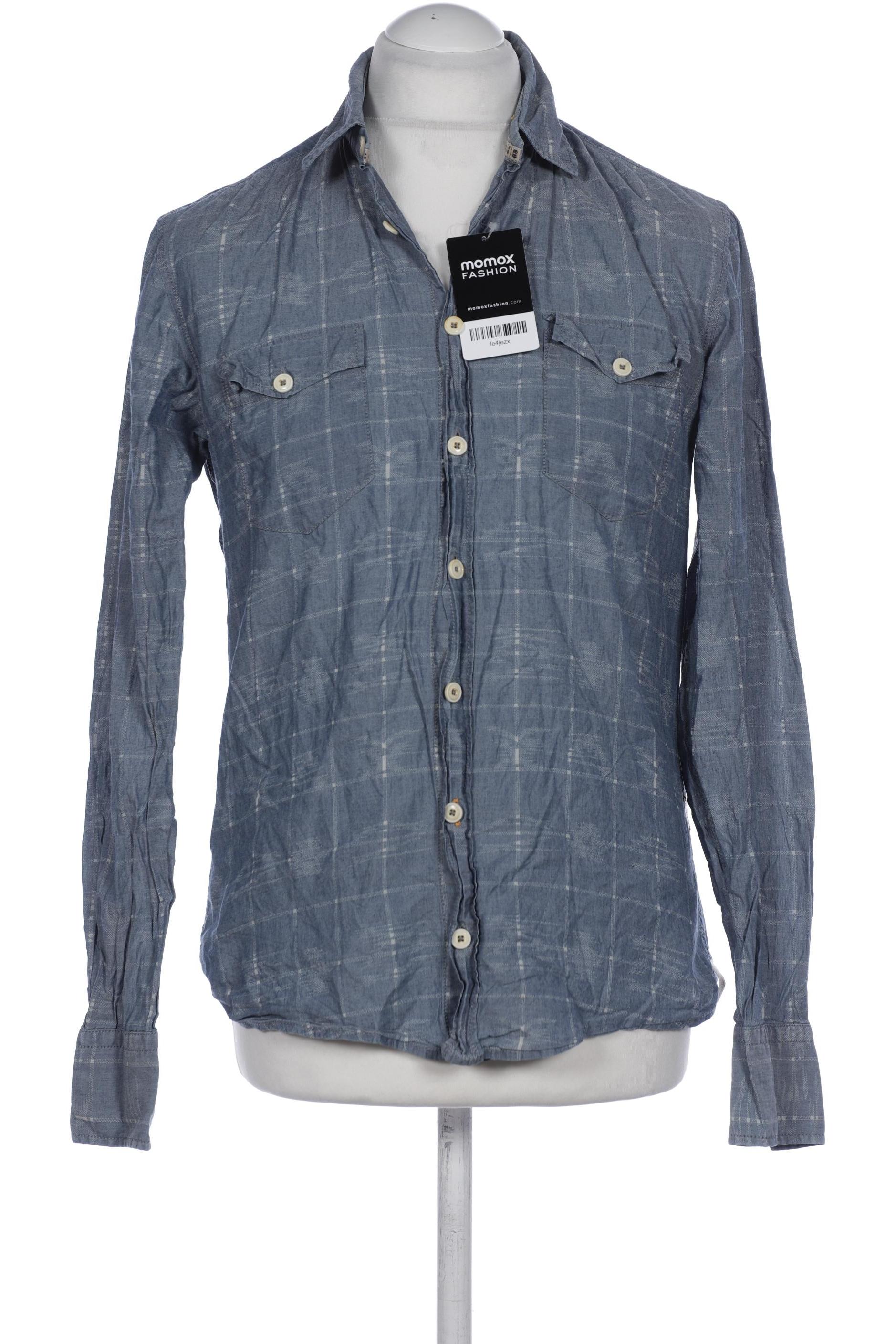 

Boss Orange Herren Hemd, blau, Gr. 48