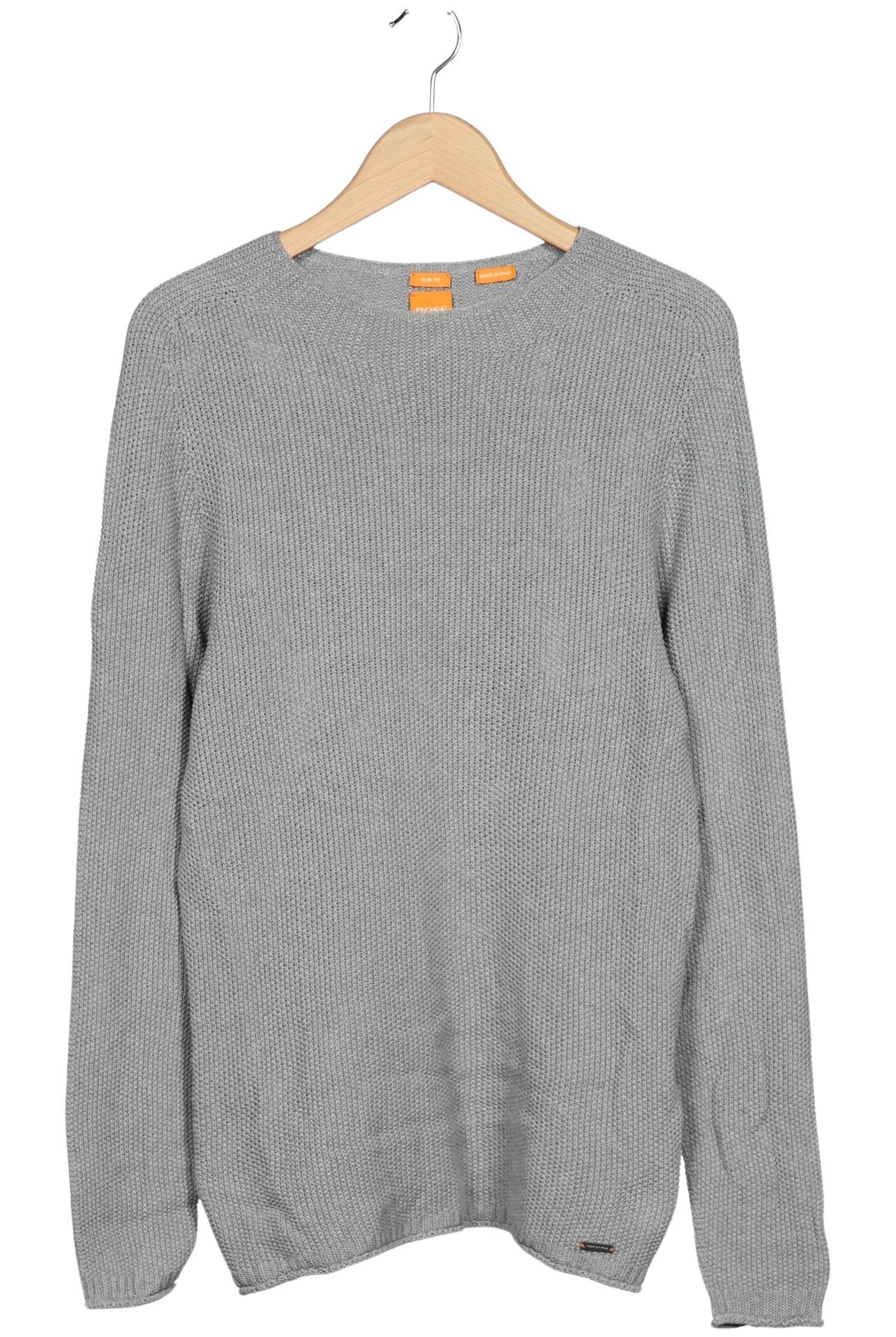 

Boss Orange Herren Pullover, grau, Gr. 48