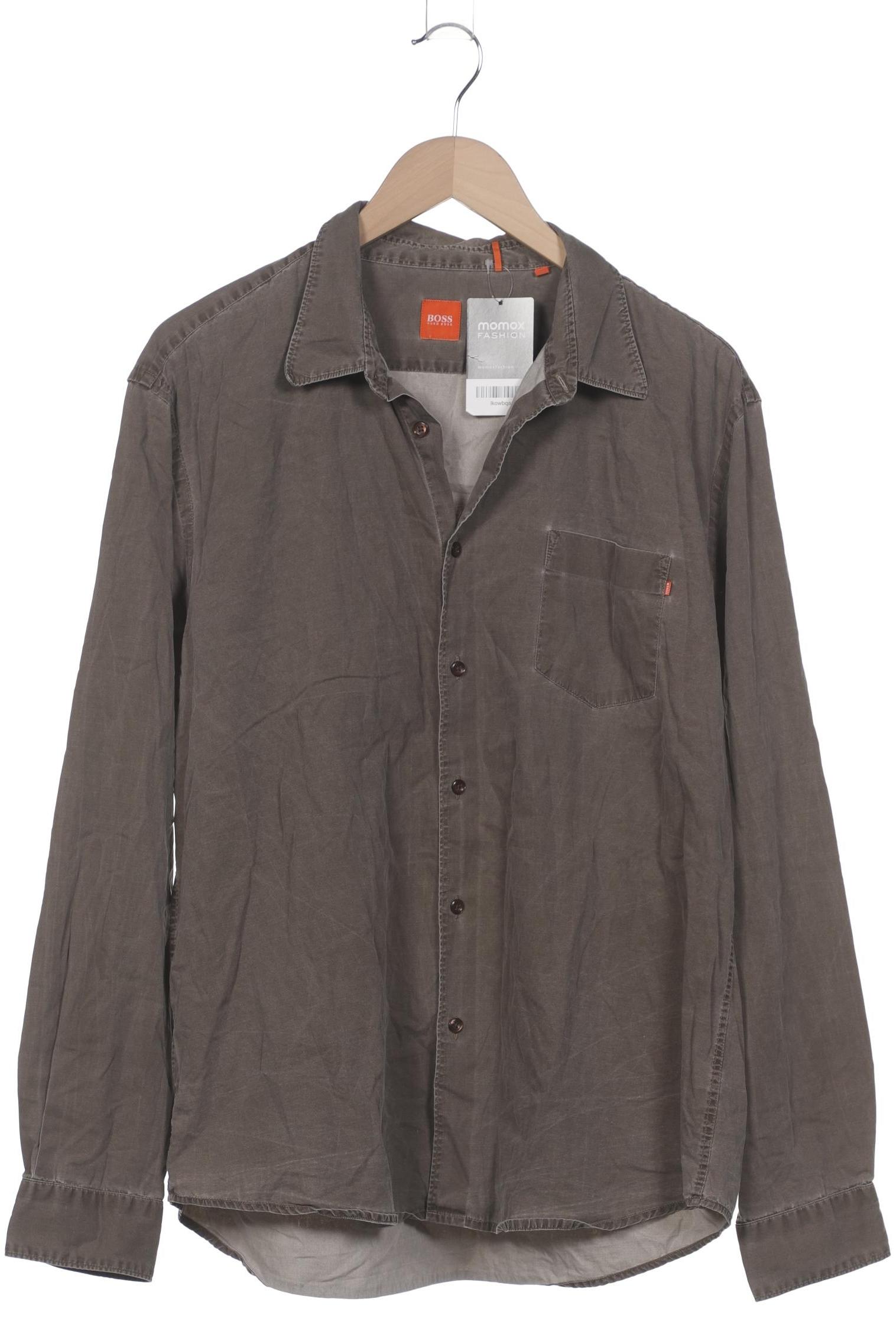 

Boss Orange Herren Hemd, braun, Gr. 56