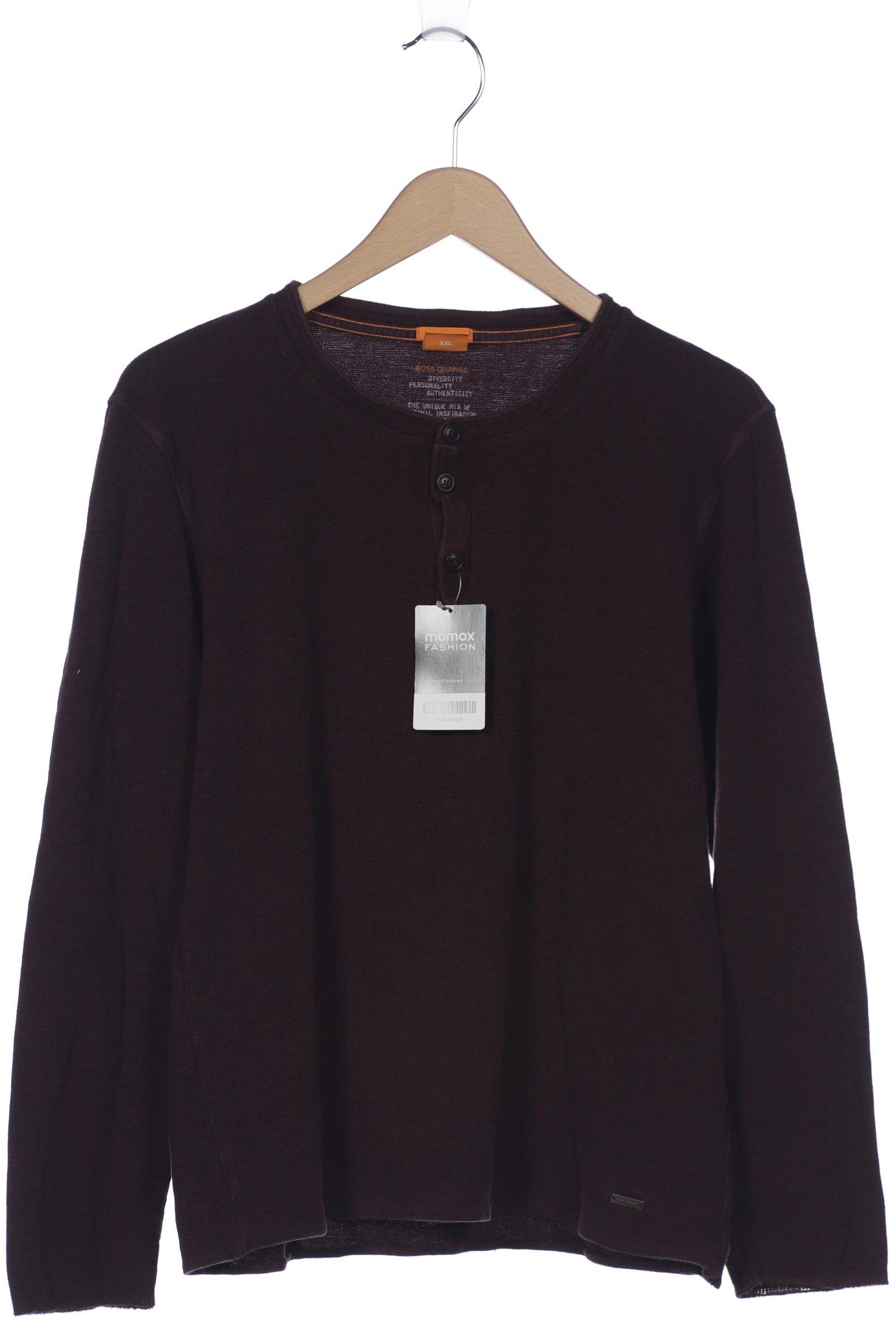 

Boss Orange Herren Pullover, bordeaux, Gr. 56