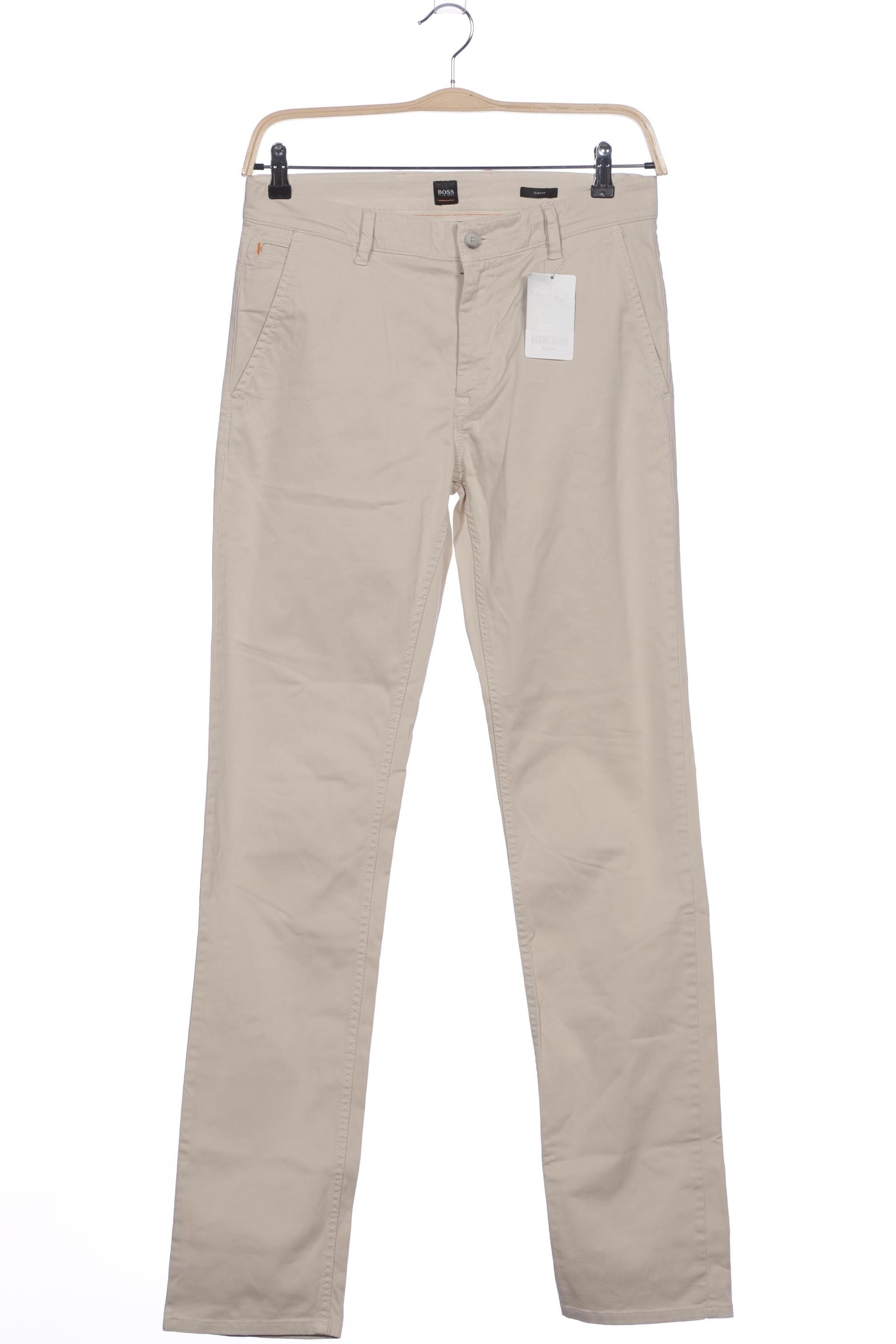 

Boss Orange Herren Stoffhose, cremeweiß, Gr. 32