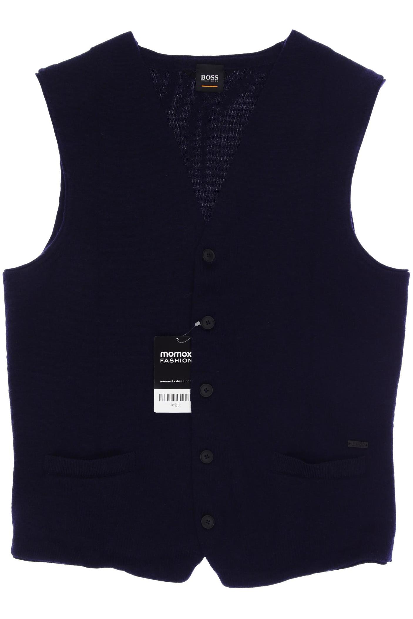 

Boss Orange Herren Weste, marineblau, Gr. 48
