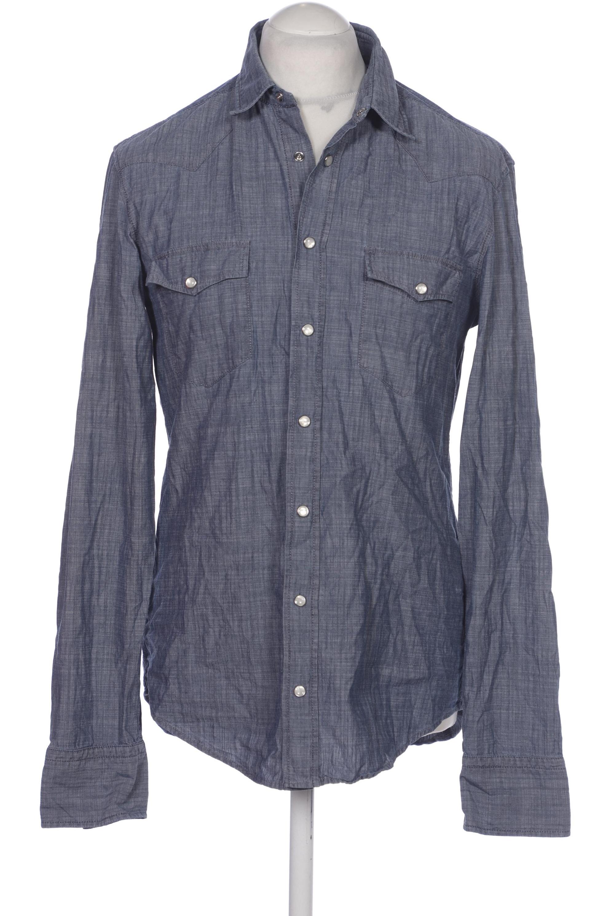 

Boss Orange Herren Hemd, blau, Gr. 48