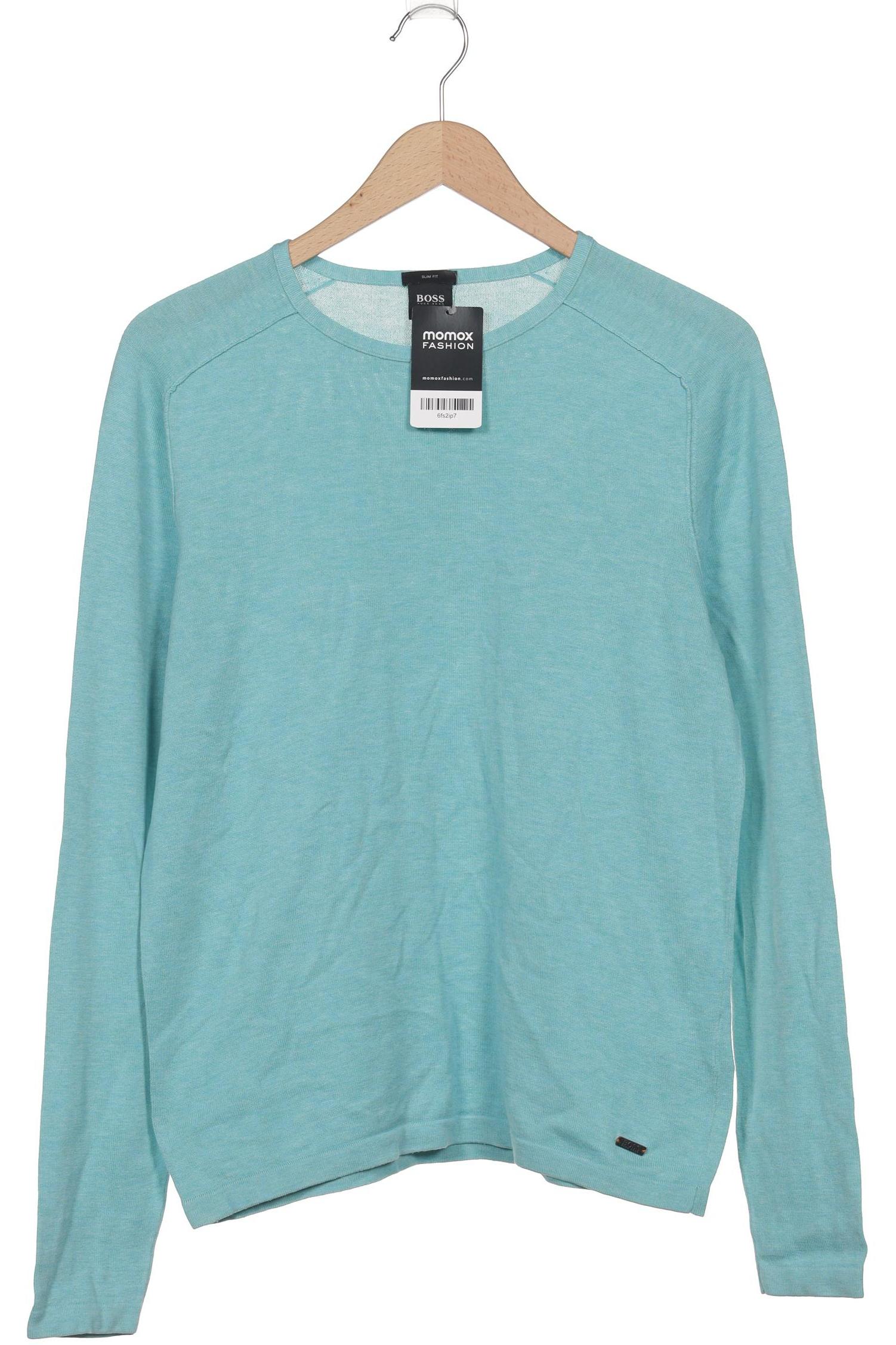 

Boss Orange Herren Pullover, türkis, Gr. 48