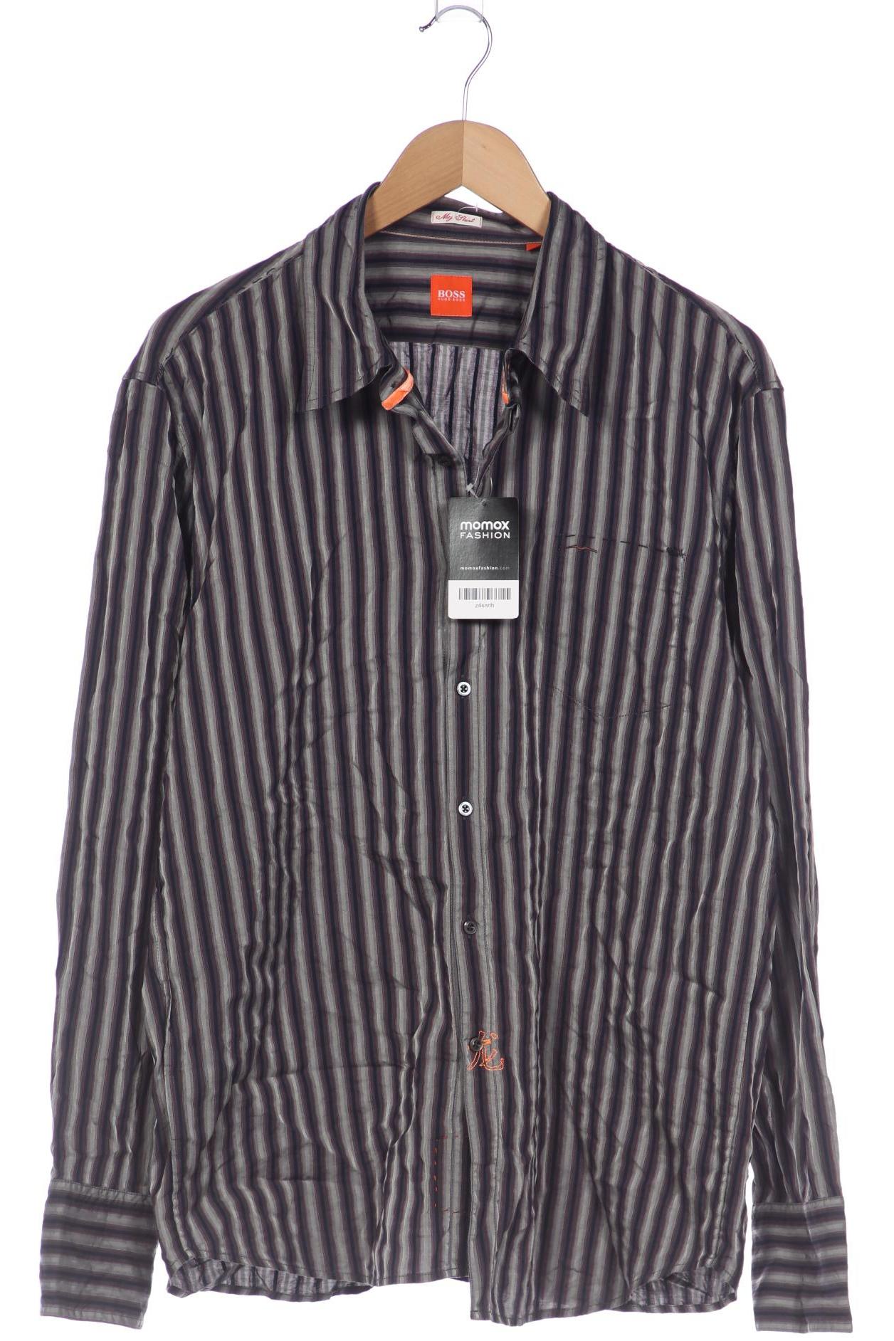 

Boss Orange Herren Hemd, grau, Gr. 56