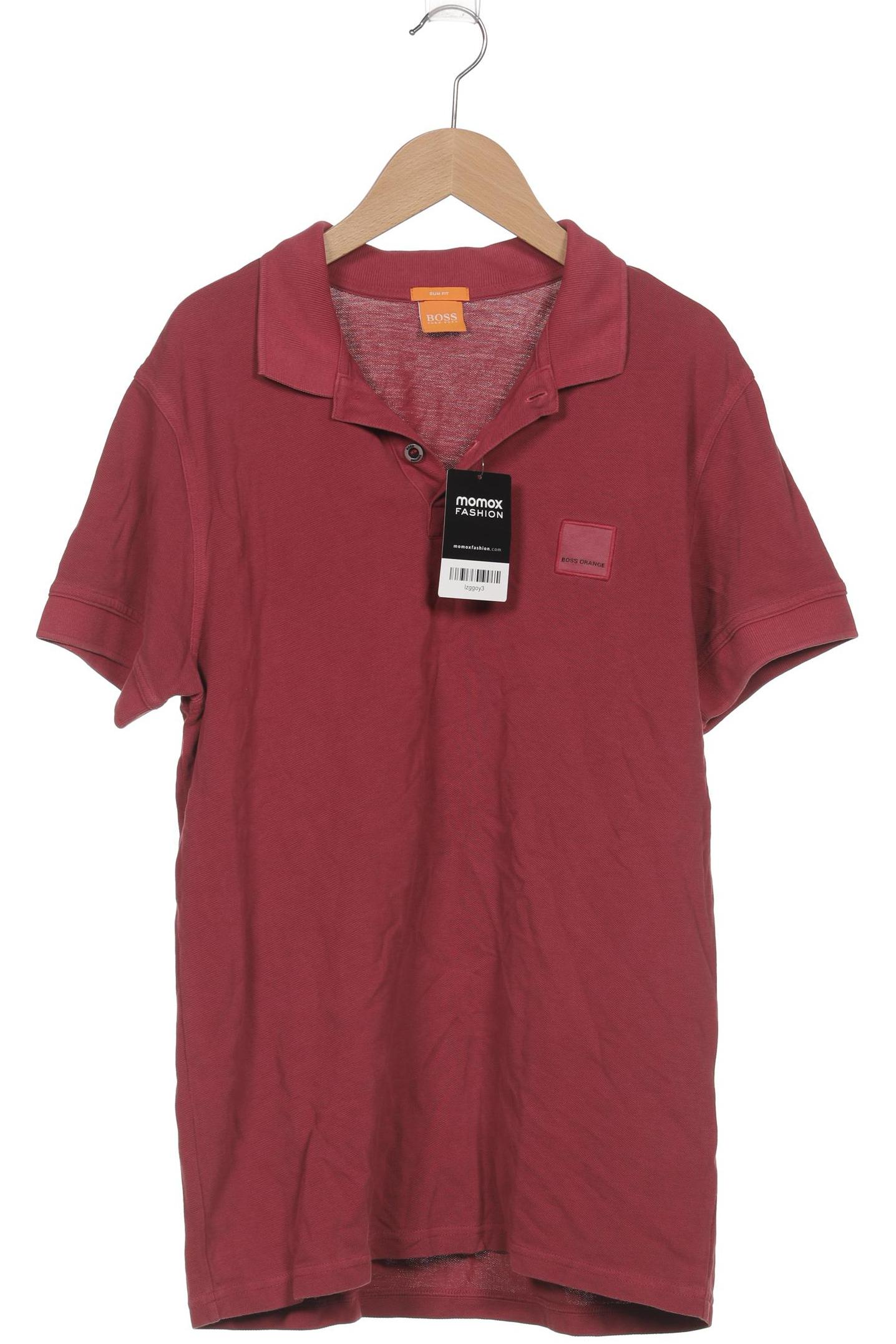 

Boss Orange Herren Poloshirt, bordeaux, Gr. 48