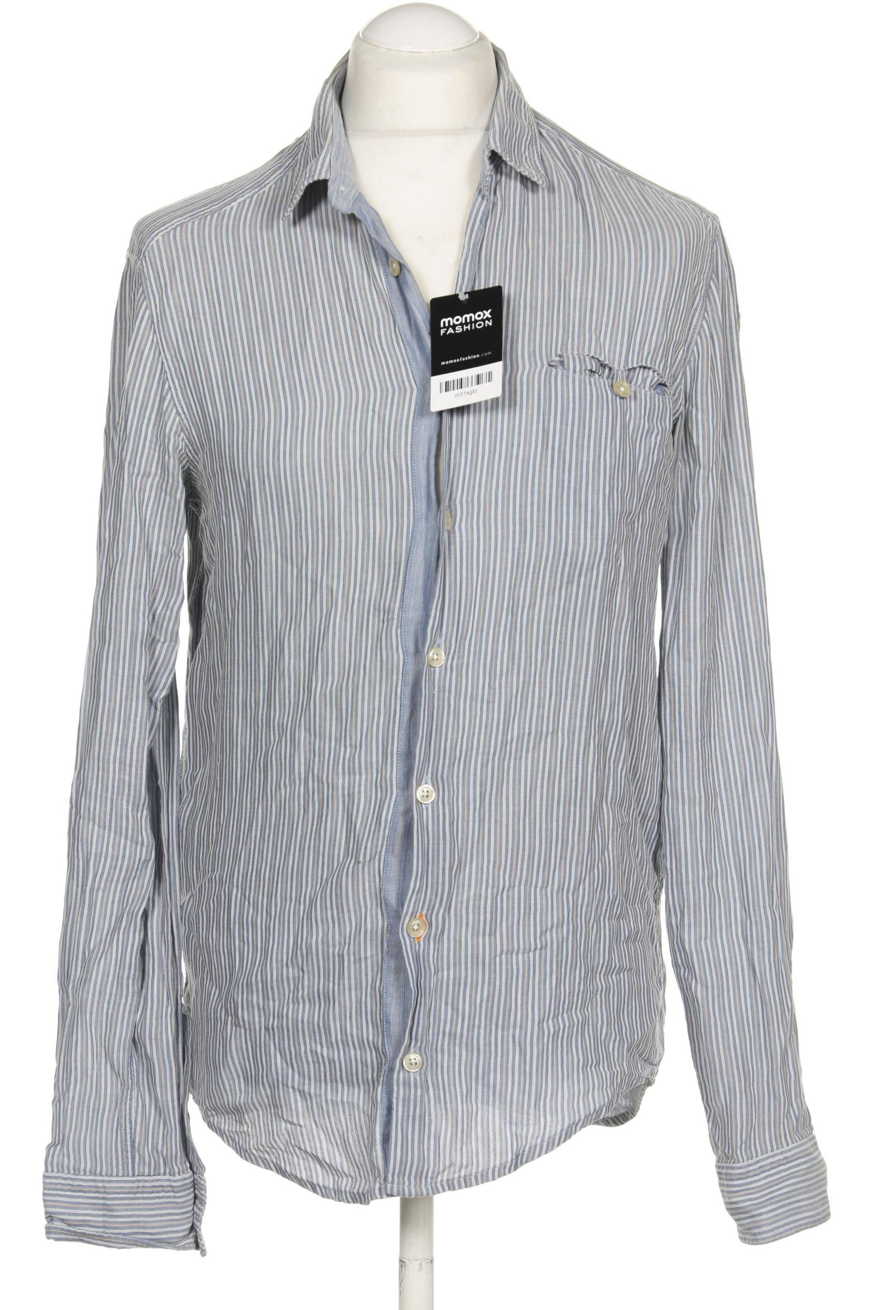

Boss Orange Herren Hemd, blau, Gr. 48