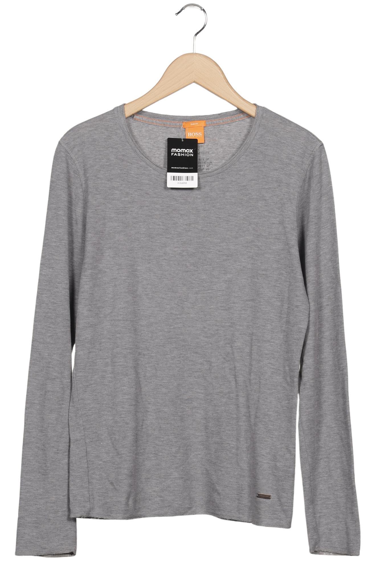 Thumbnail - Boss Orange Herren Langarmshirt, grau, Gr. 46