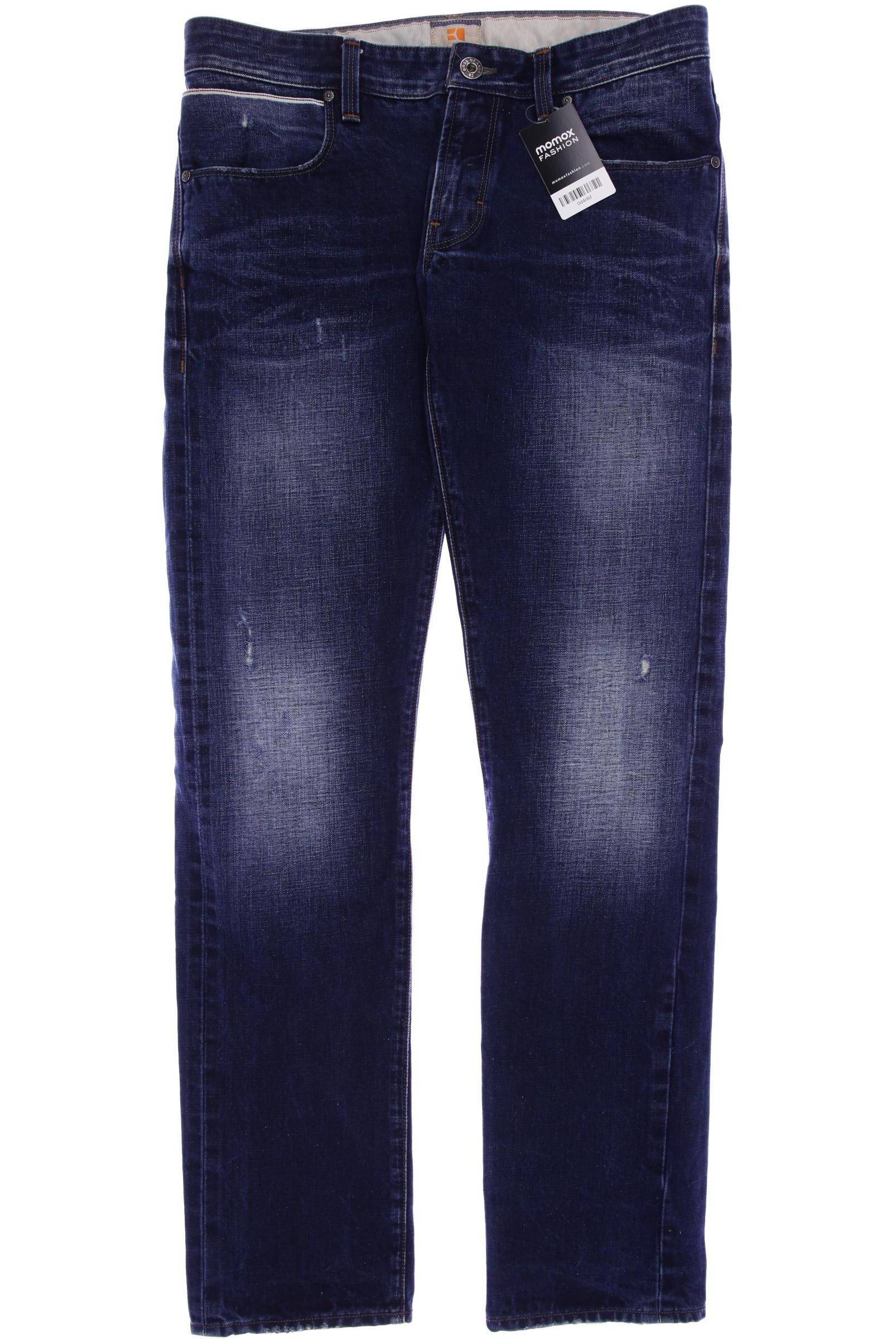 

Boss Orange Herren Jeans, marineblau