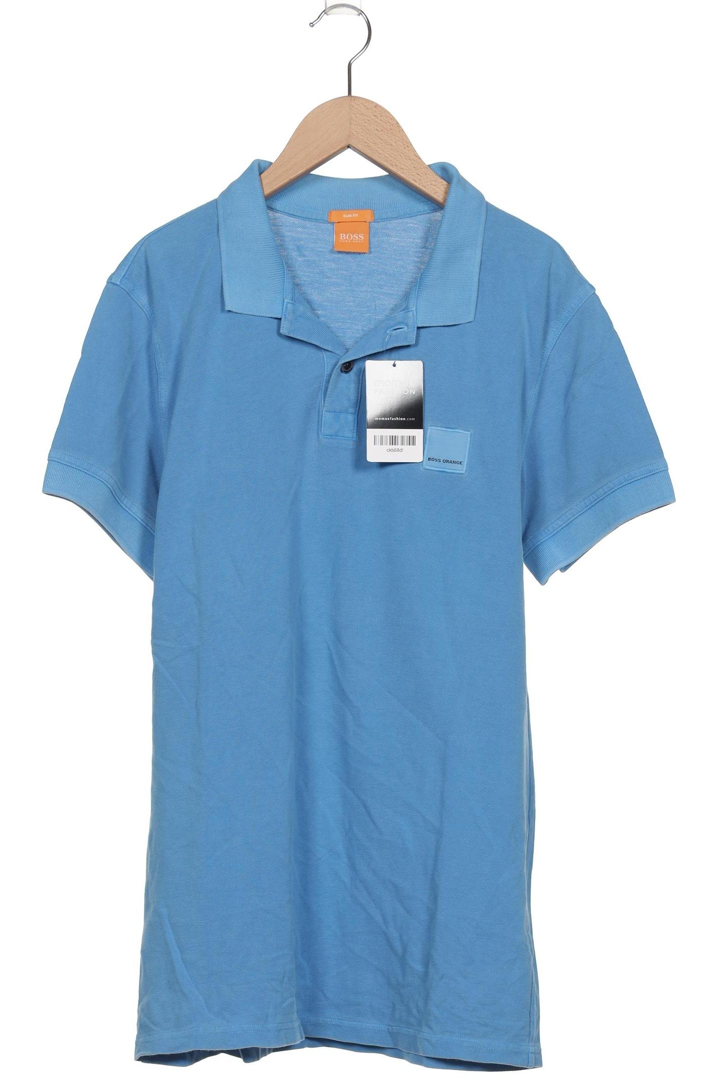 

Boss Orange Herren Poloshirt, blau, Gr. 52