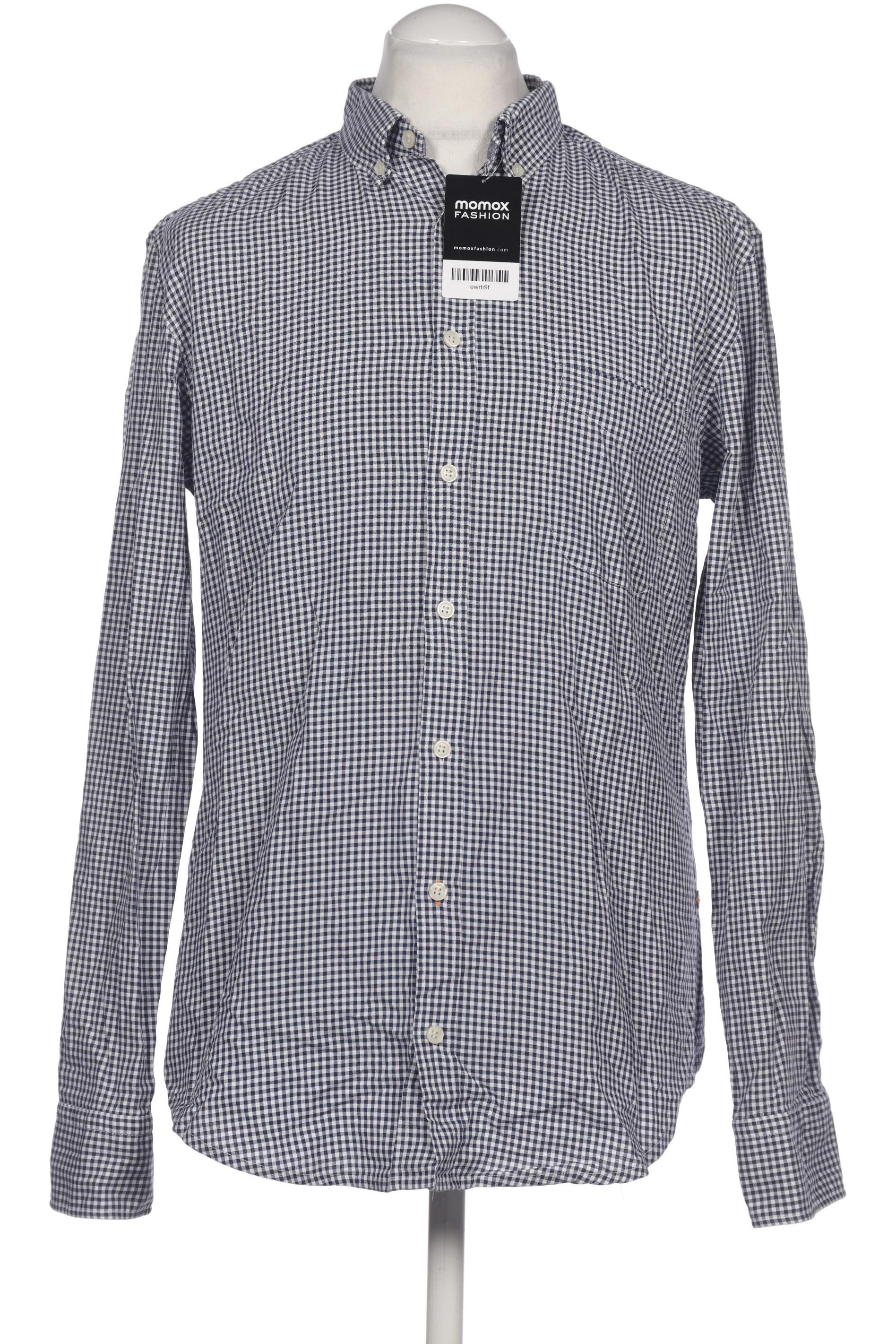 

Boss Orange Herren Hemd, marineblau, Gr. 52