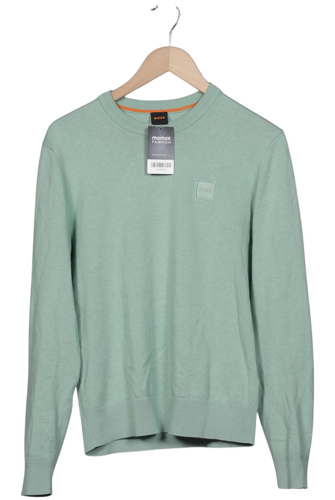 

Boss Orange Herren Pullover, hellgrün, Gr. 46