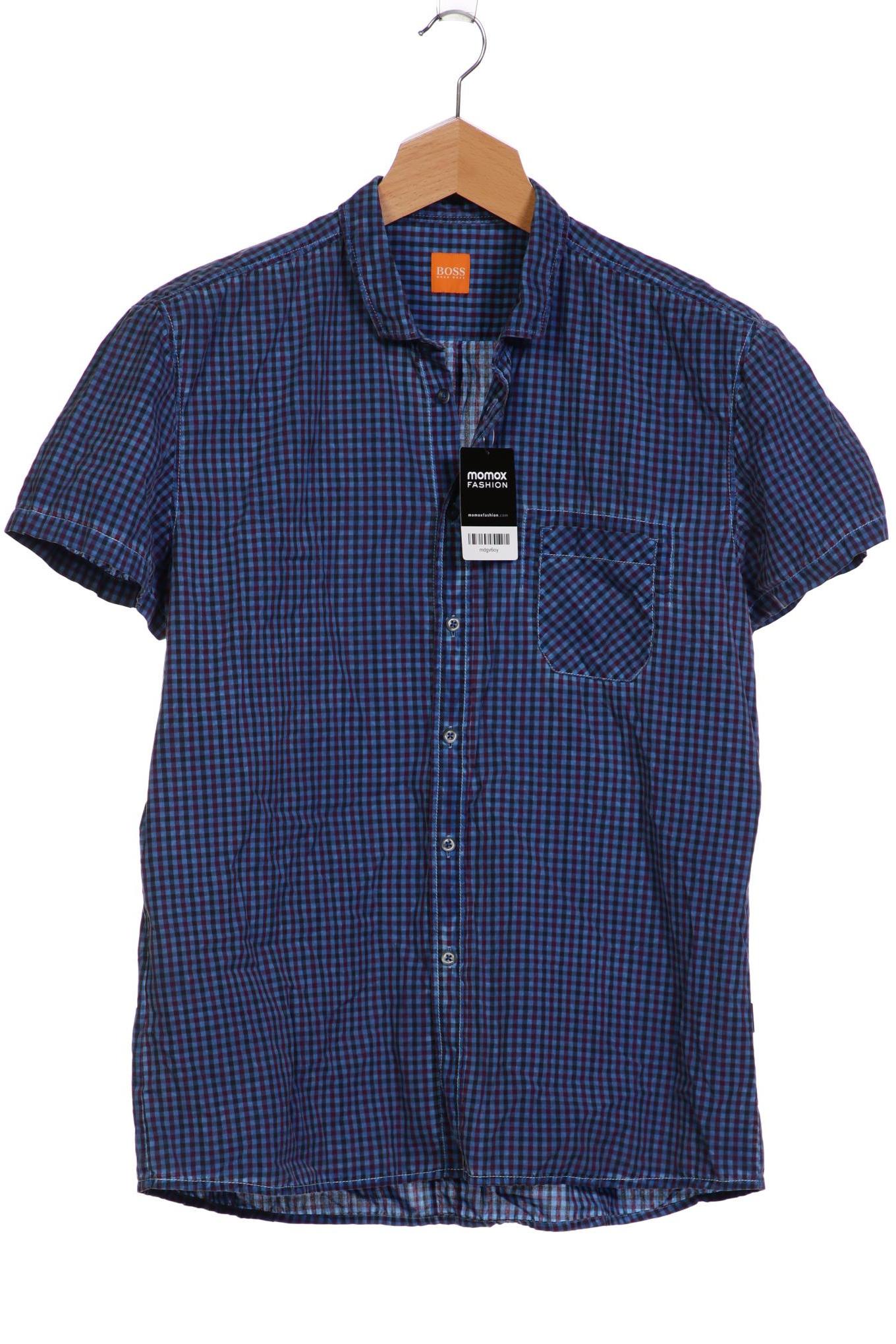 

Boss Orange Herren Hemd, blau, Gr. 56