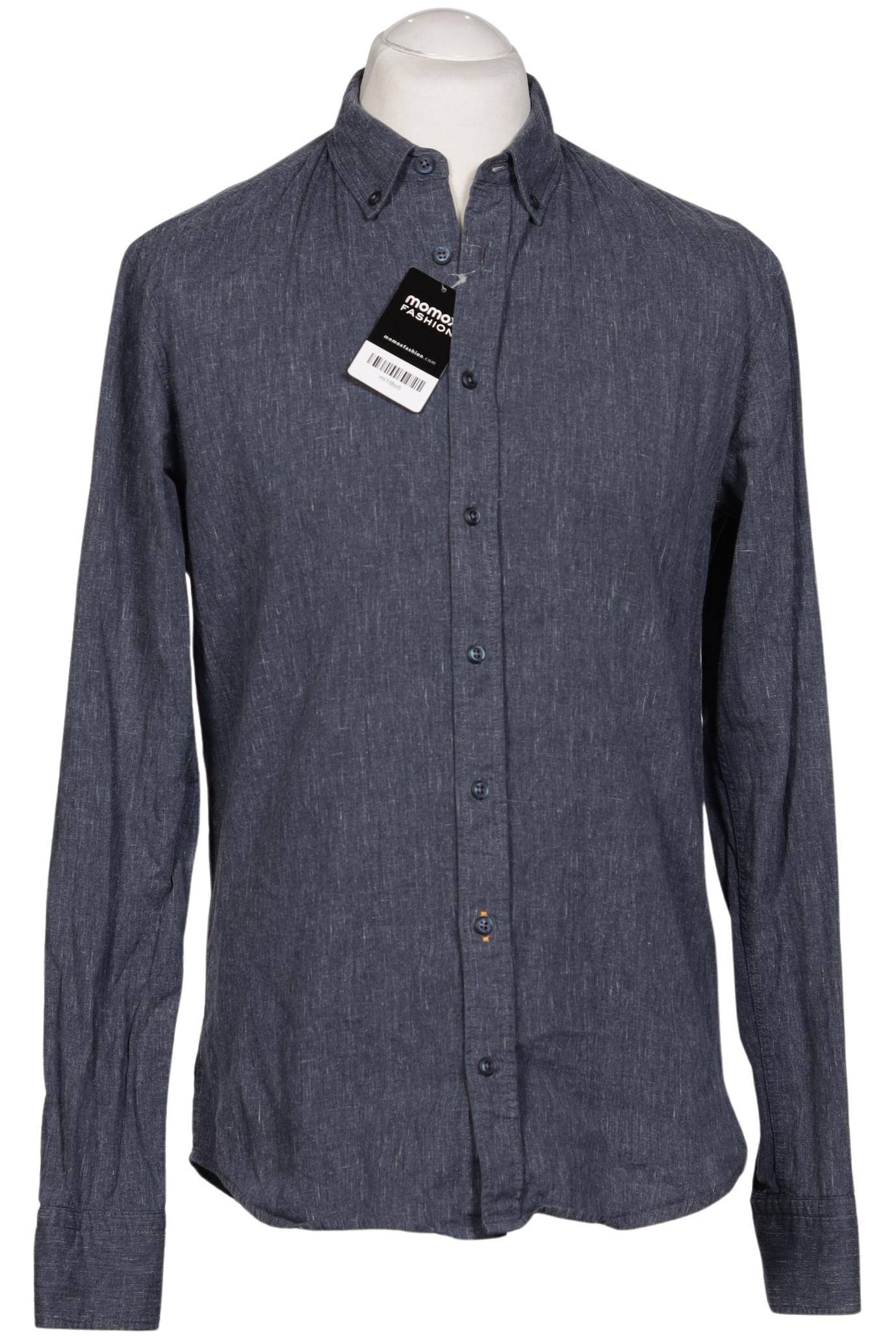 

Boss Orange Herren Hemd, blau, Gr. 48