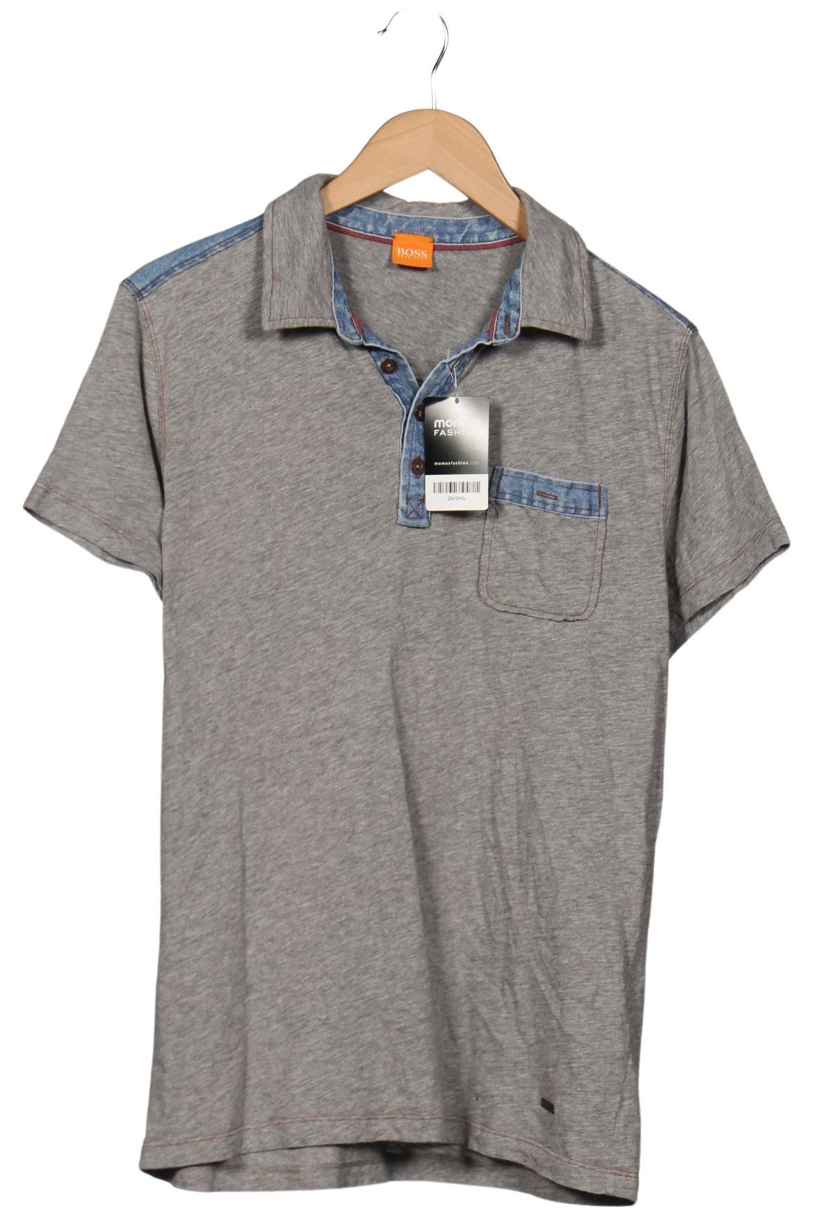 

Boss Orange Herren Poloshirt, grau, Gr. 52