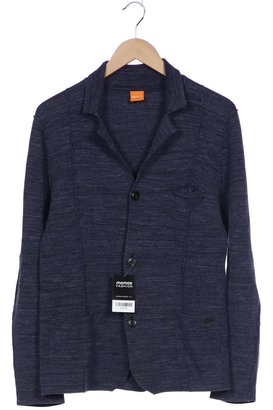 

Boss Orange Herren Strickjacke, marineblau, Gr. 48