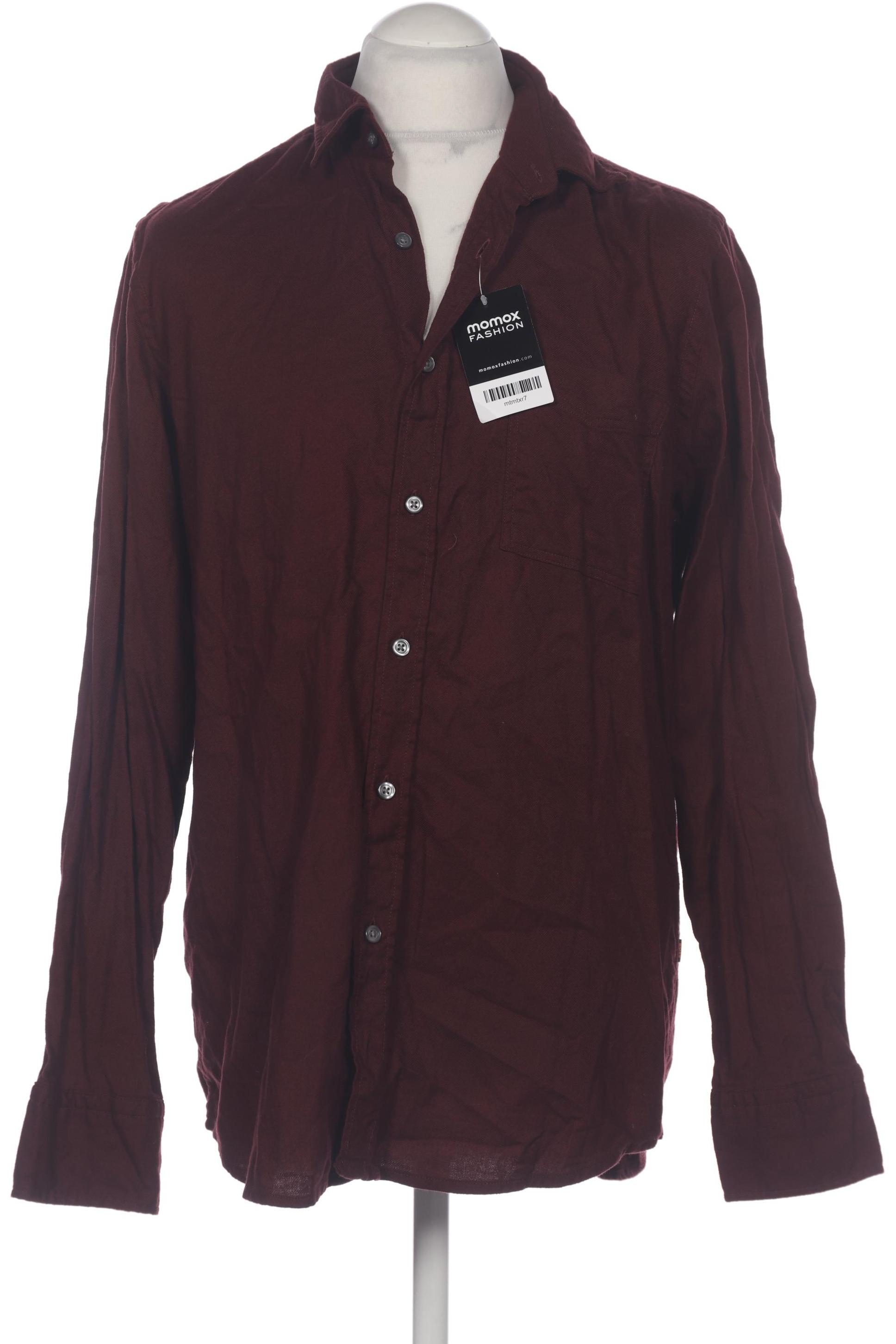 

Boss Orange Herren Hemd, bordeaux, Gr. 52