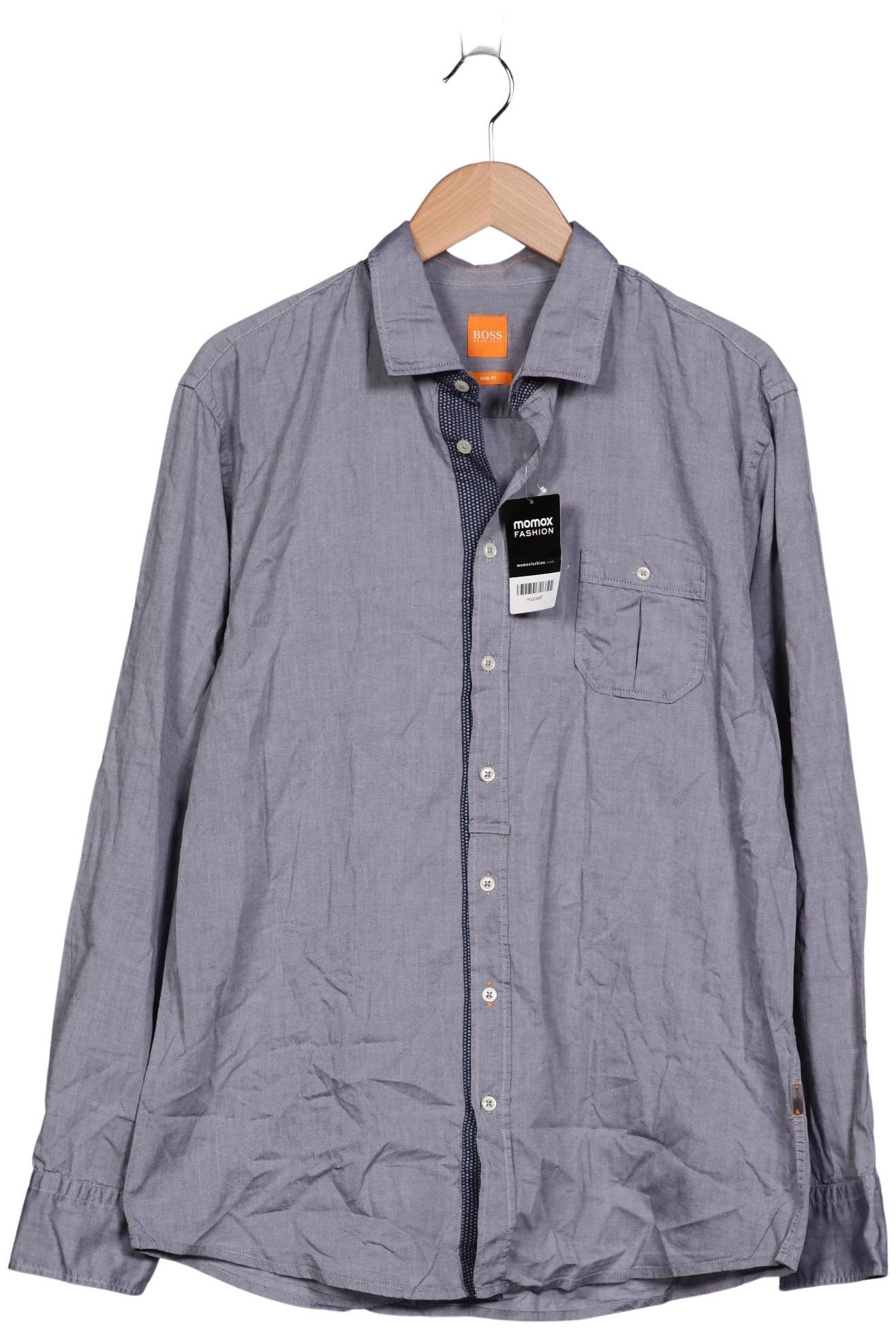 

Boss Orange Herren Hemd, grau, Gr. 56