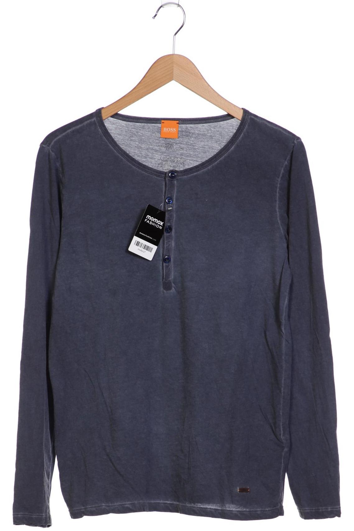 

Boss Orange Herren Langarmshirt, grau
