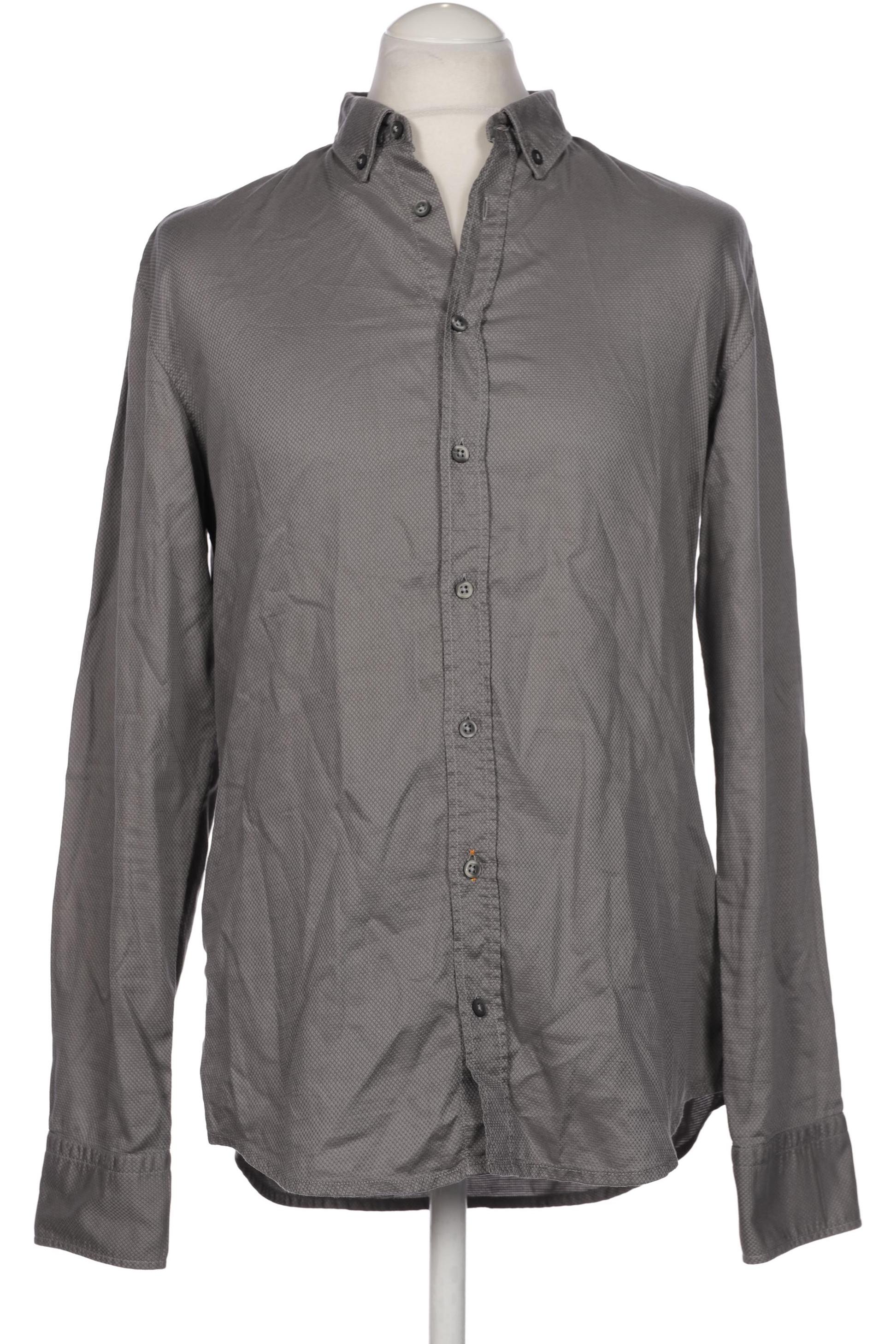 

Boss Orange Herren Hemd, grau, Gr. 52