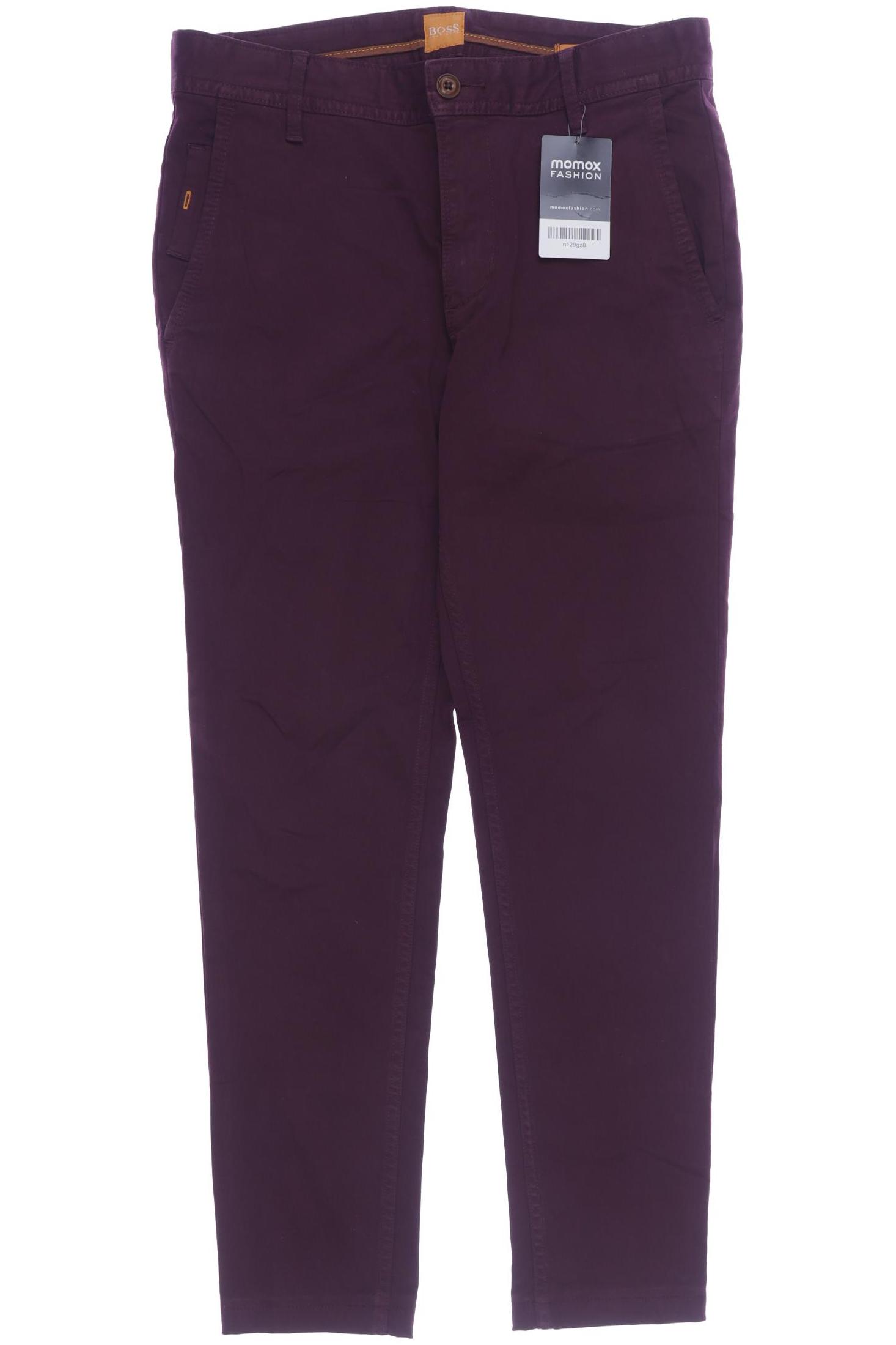 

Boss Orange Herren Stoffhose, bordeaux