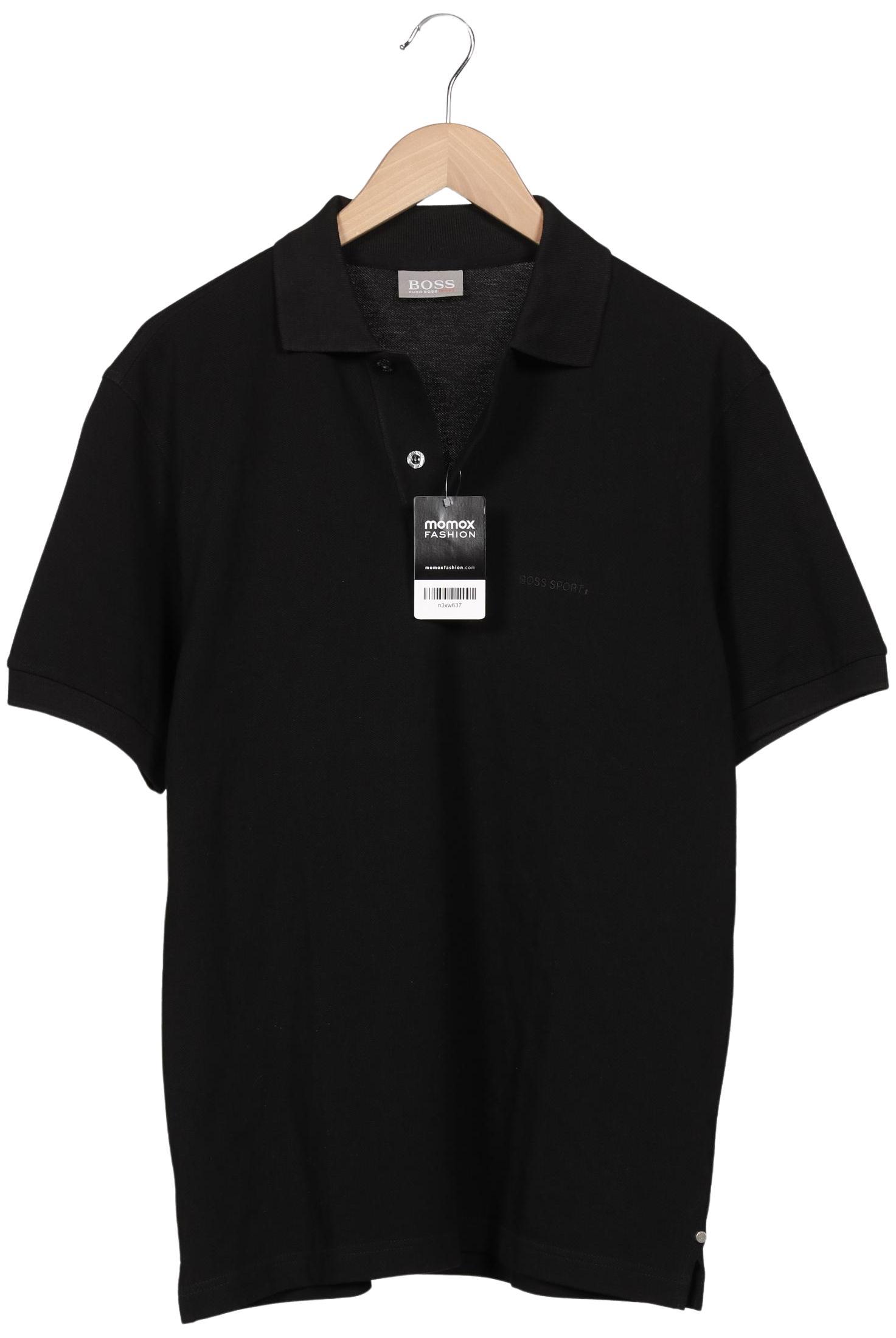 

Boss Orange Herren Poloshirt, schwarz, Gr. 48