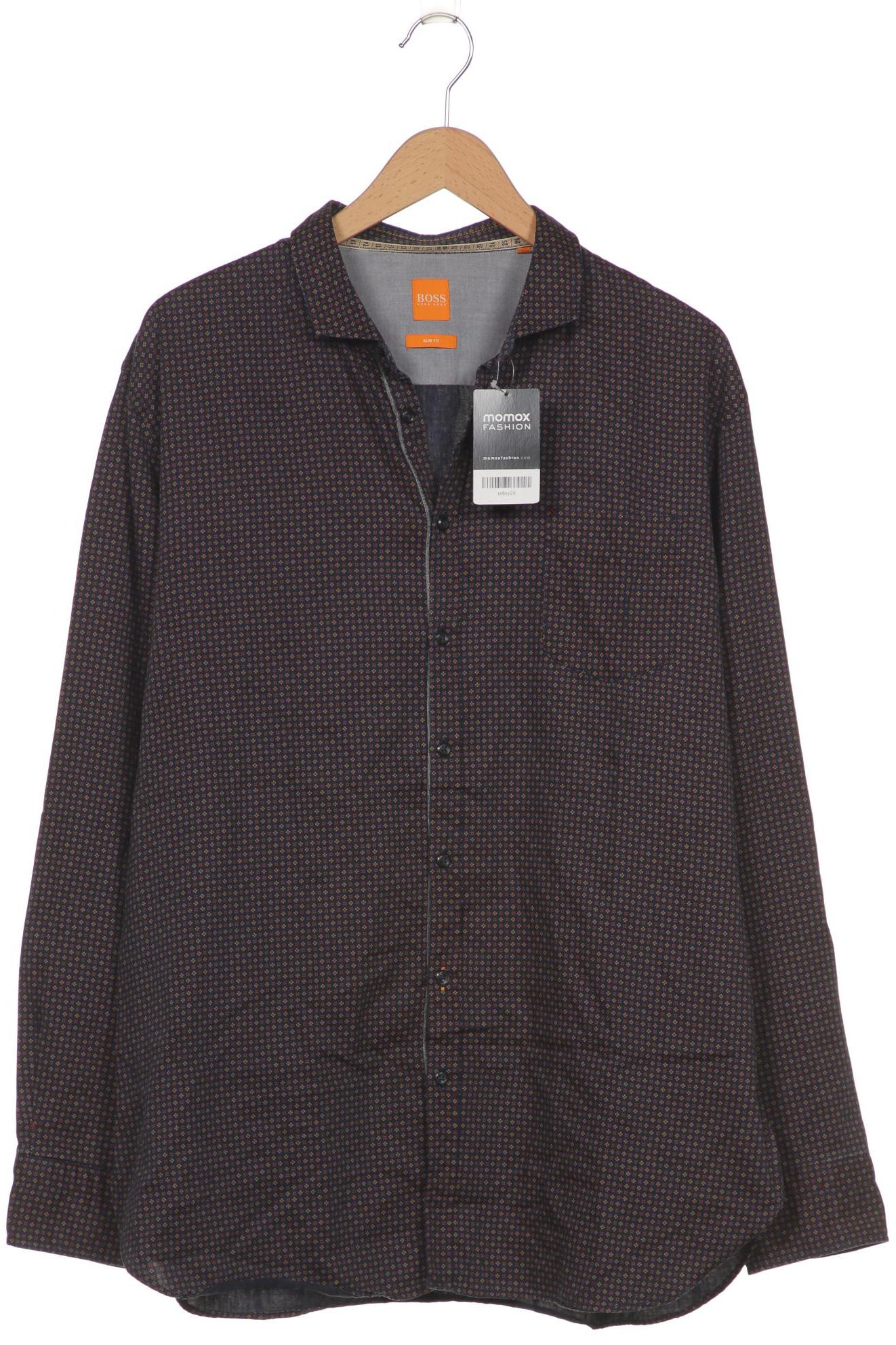 

Boss Orange Herren Hemd, marineblau, Gr. 42