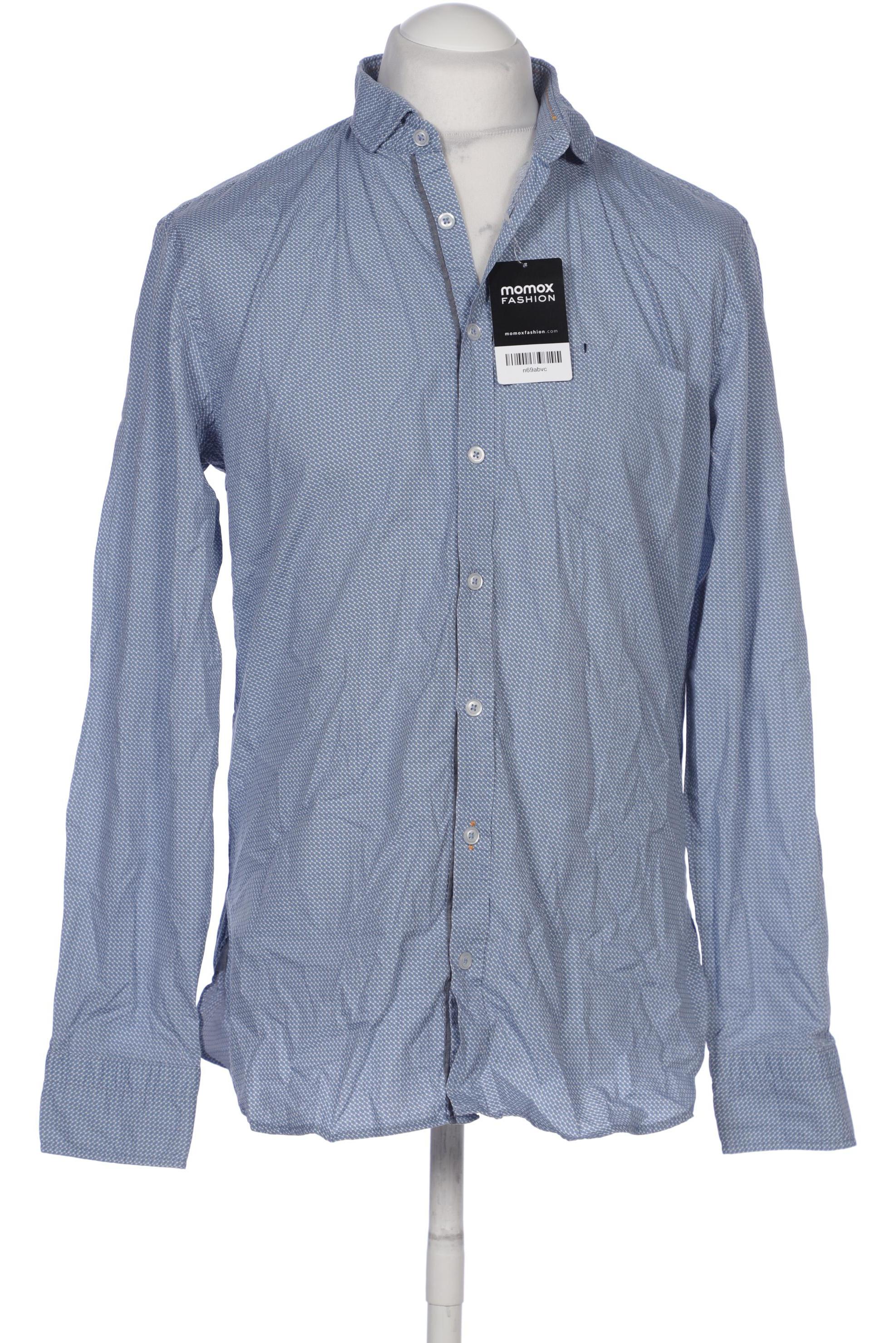 

Boss Orange Herren Hemd, blau, Gr. 52