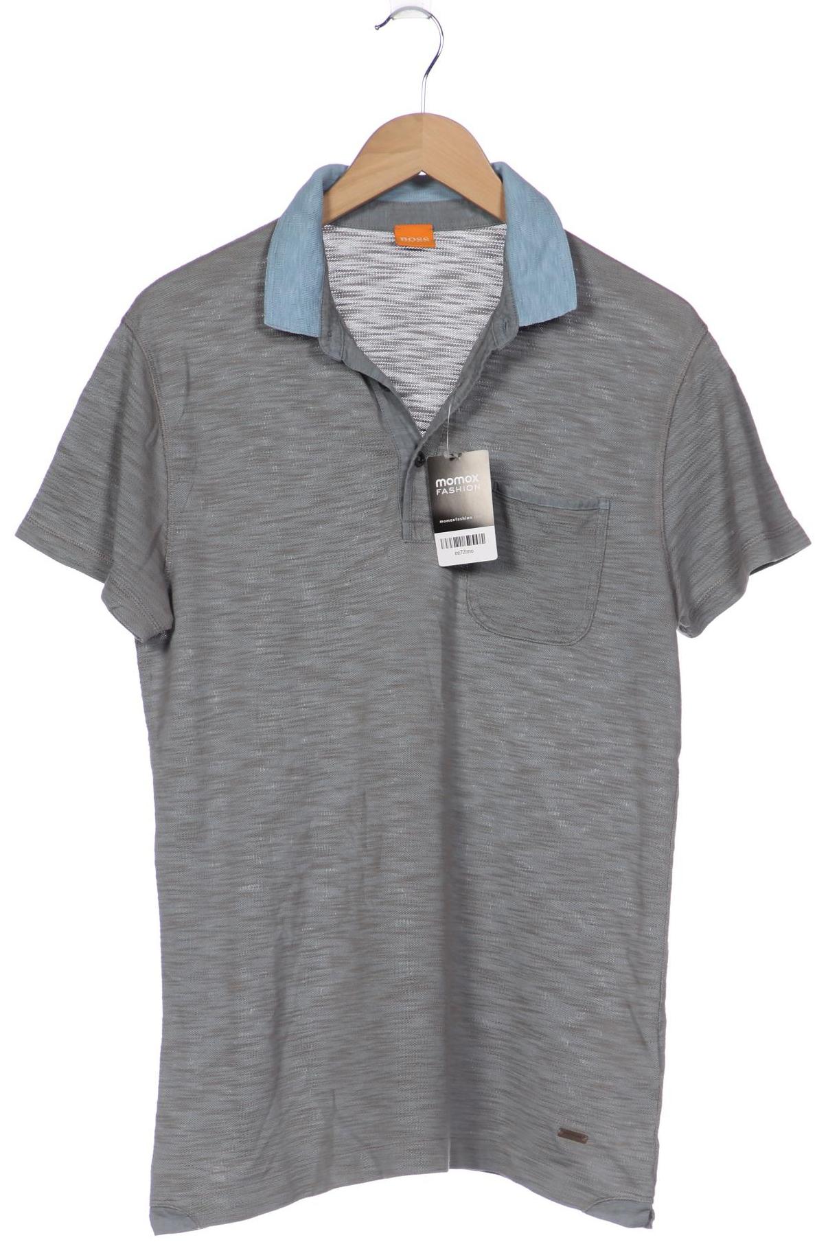

Boss Orange Herren Poloshirt, grau, Gr. 52