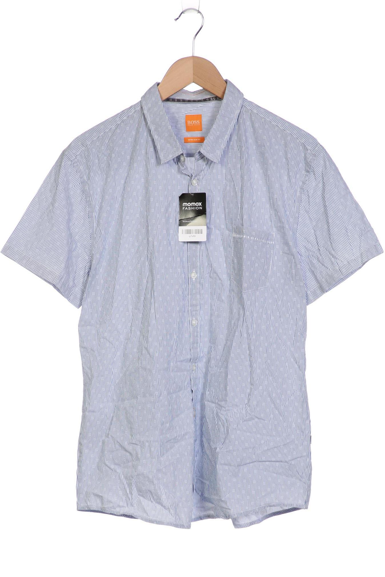 

Boss Orange Herren Hemd, blau, Gr. 56