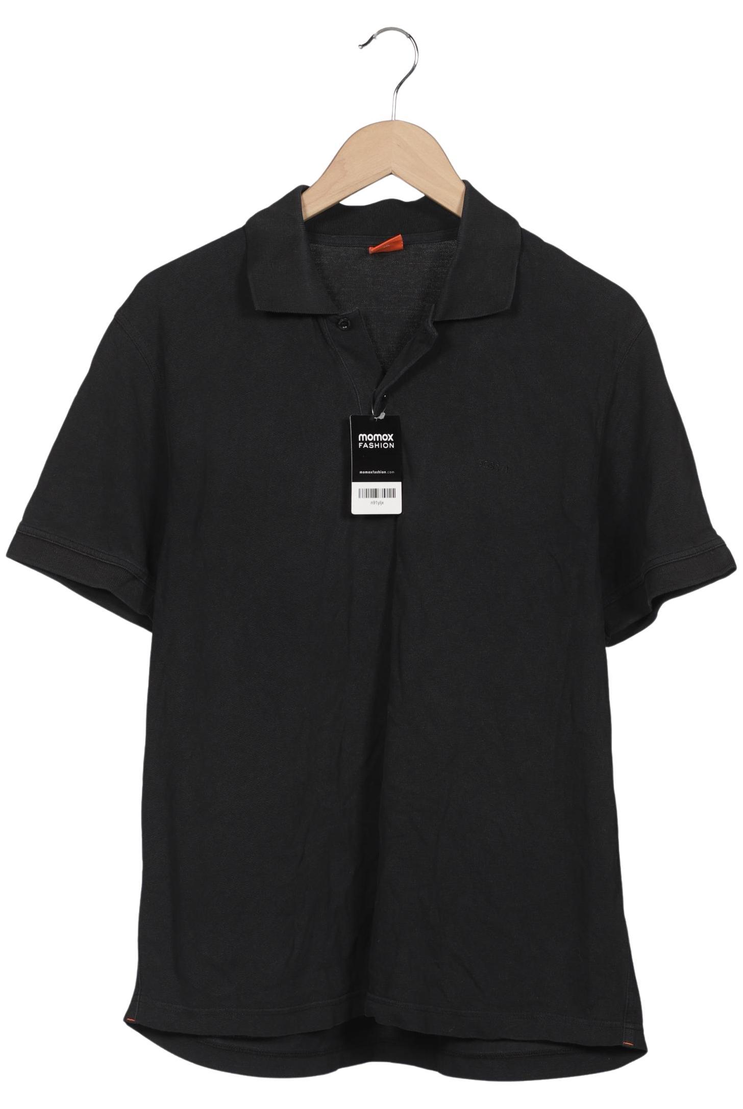 

Boss Orange Herren Poloshirt, schwarz, Gr. 56