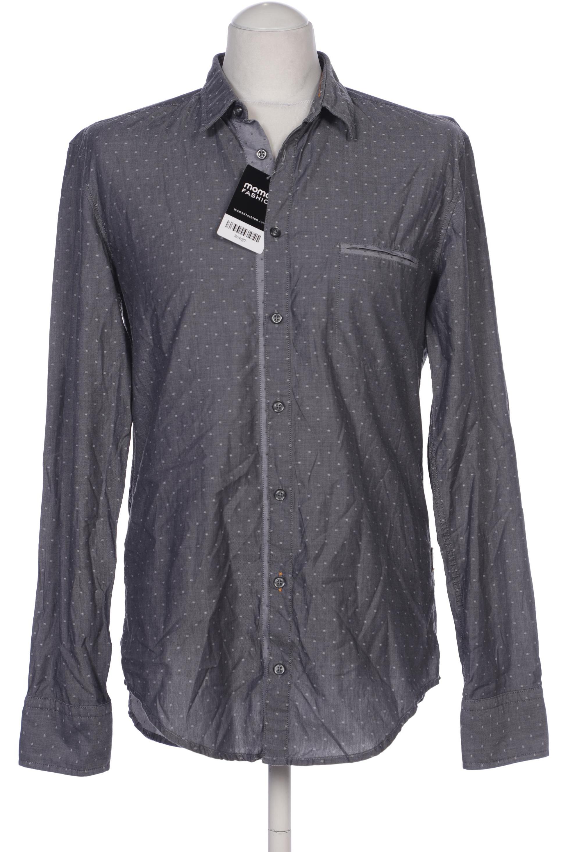 

Boss Orange Herren Hemd, grau, Gr. 48