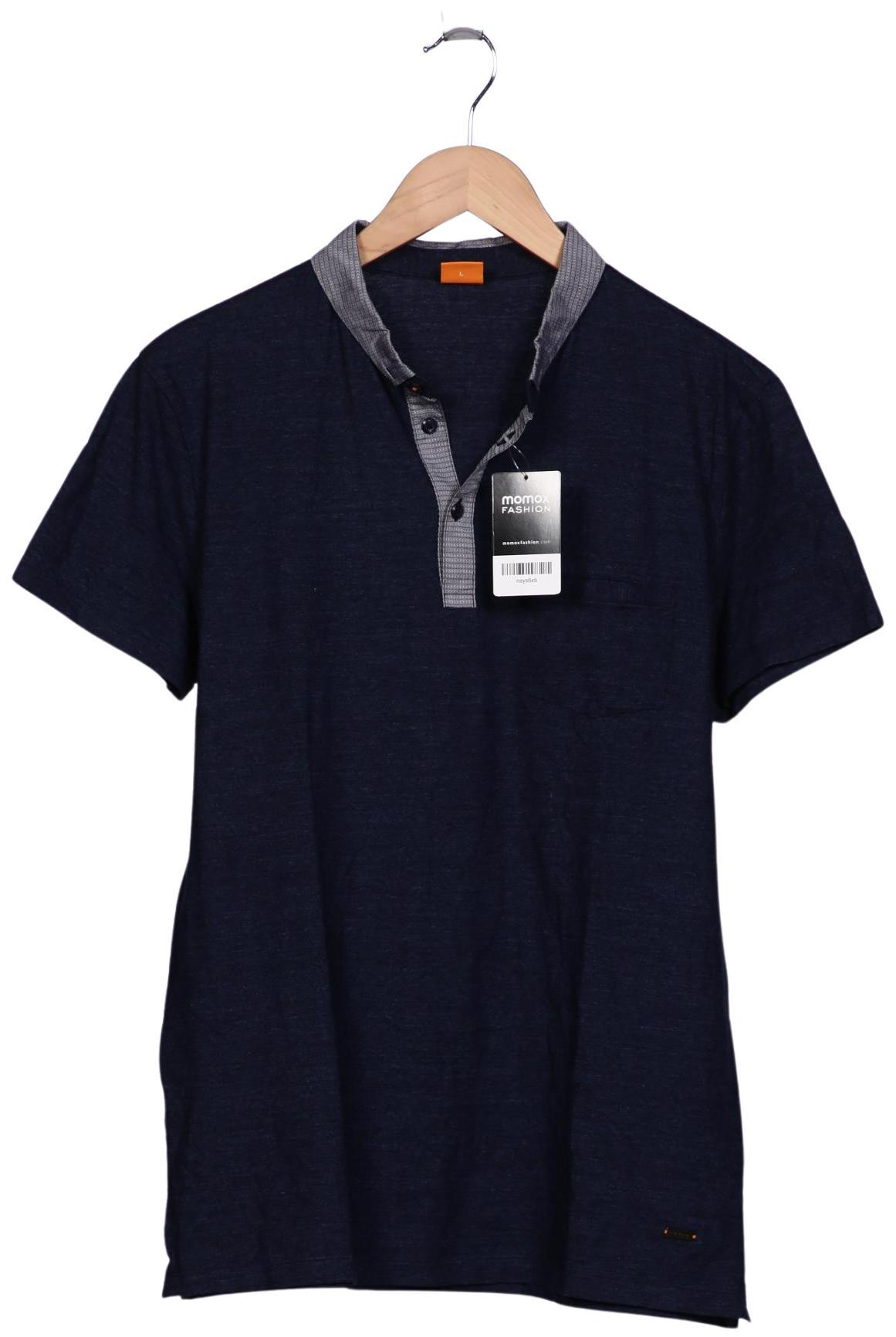

Boss Orange Herren Poloshirt, marineblau, Gr. 52