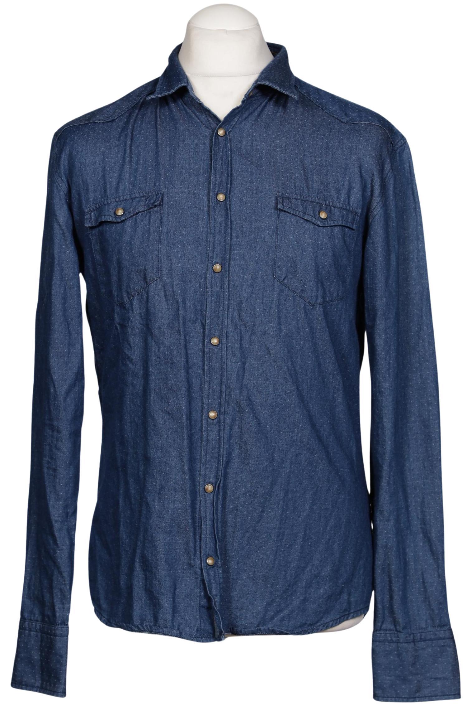 

Boss Orange Herren Hemd, blau, Gr. 52