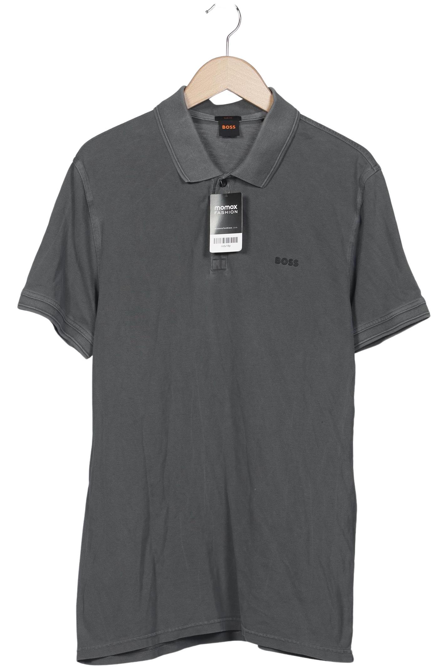 

Boss Orange Herren Poloshirt, grau, Gr. 54