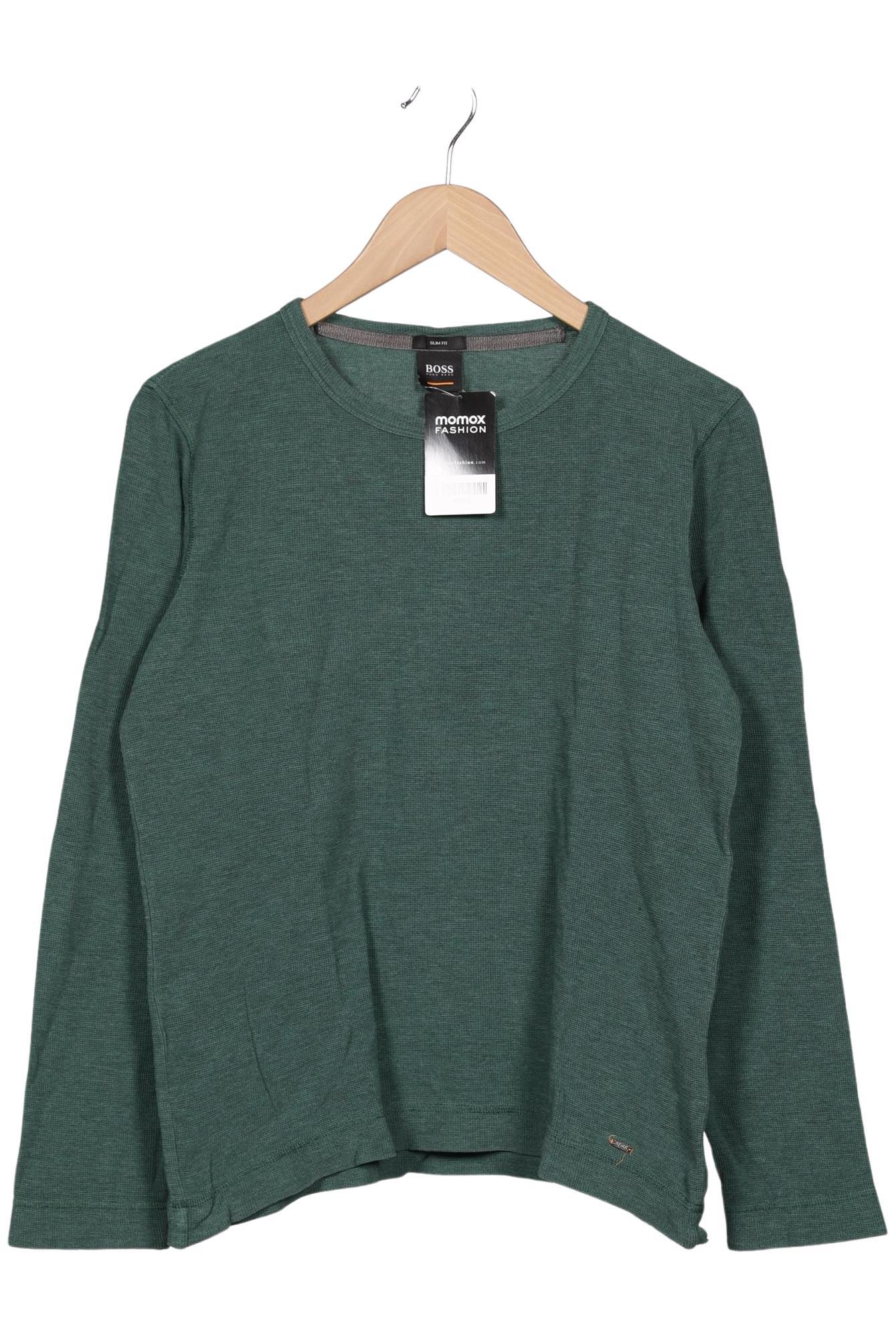

Boss Orange Herren Langarmshirt, grün, Gr. 48