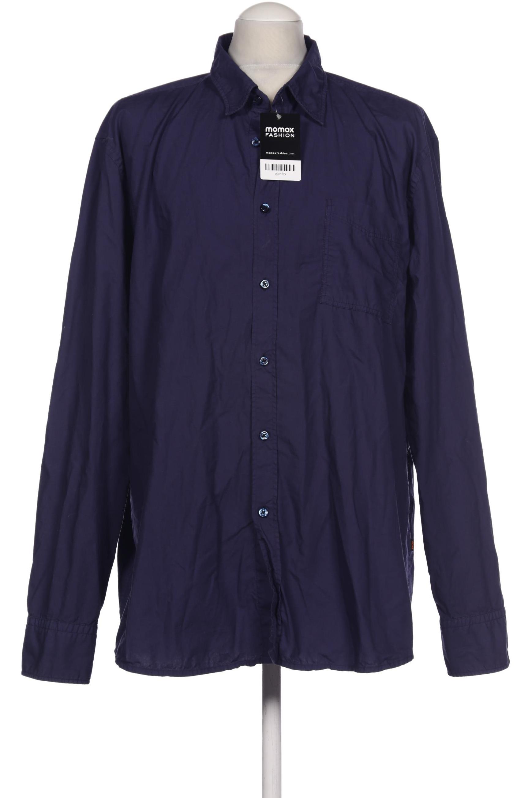 

Boss Orange Herren Hemd, marineblau, Gr. 58