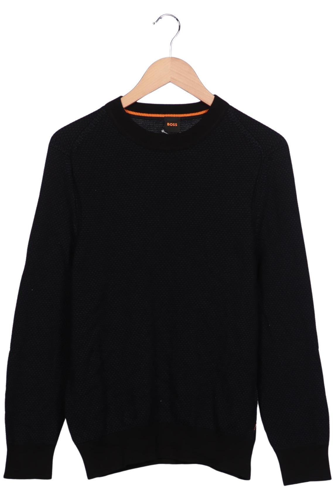 

Boss Orange Herren Pullover, schwarz, Gr. 48