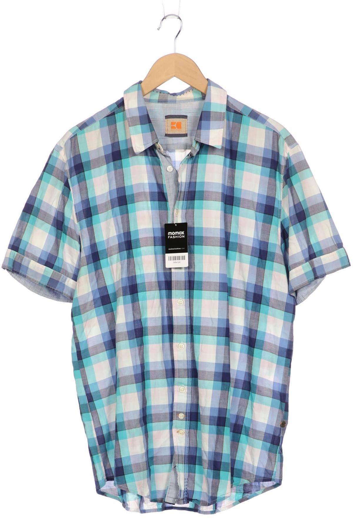 

Boss Orange Herren Hemd, blau, Gr. 56