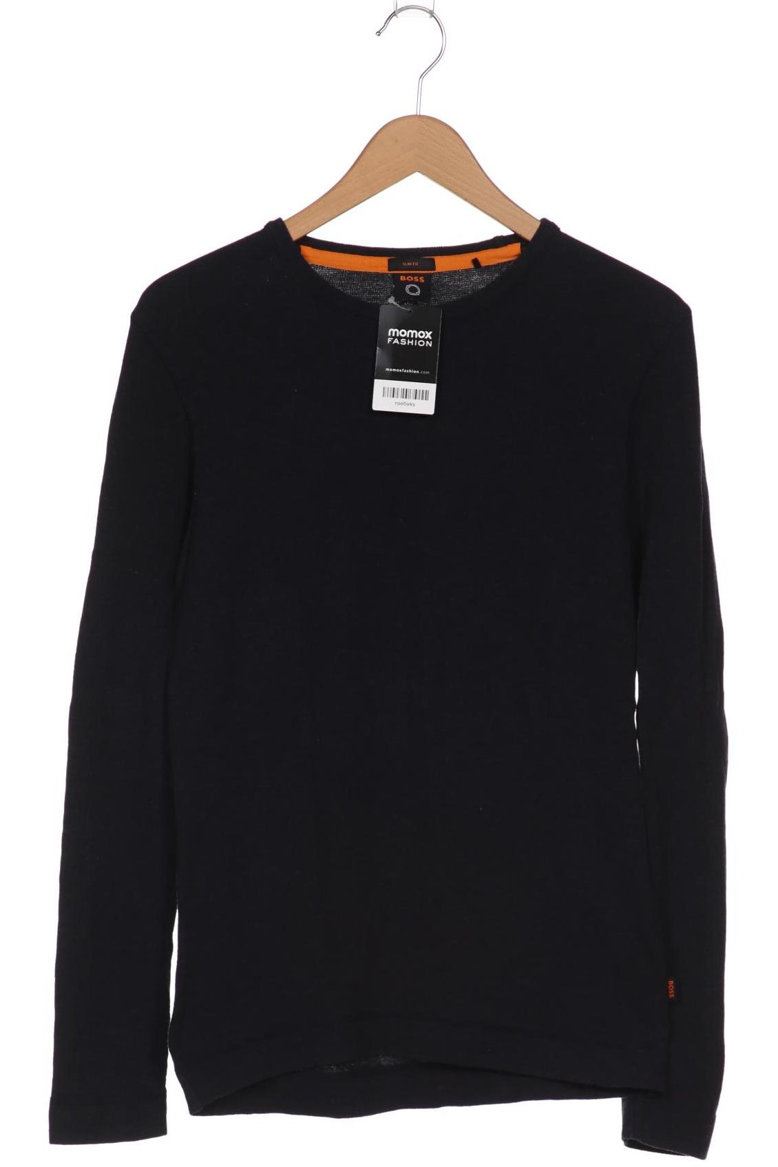 

Boss Orange Herren Langarmshirt, marineblau