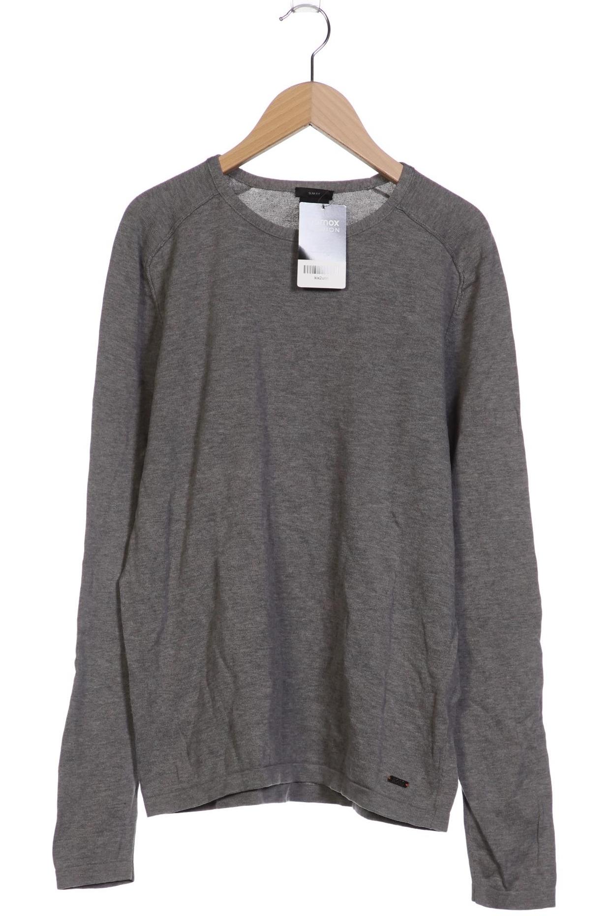 

Boss Orange Herren Pullover, grau, Gr. 48