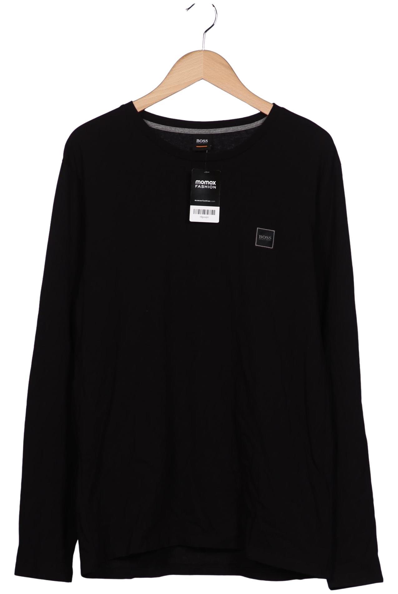 

Boss Orange Herren Langarmshirt, schwarz, Gr. 56