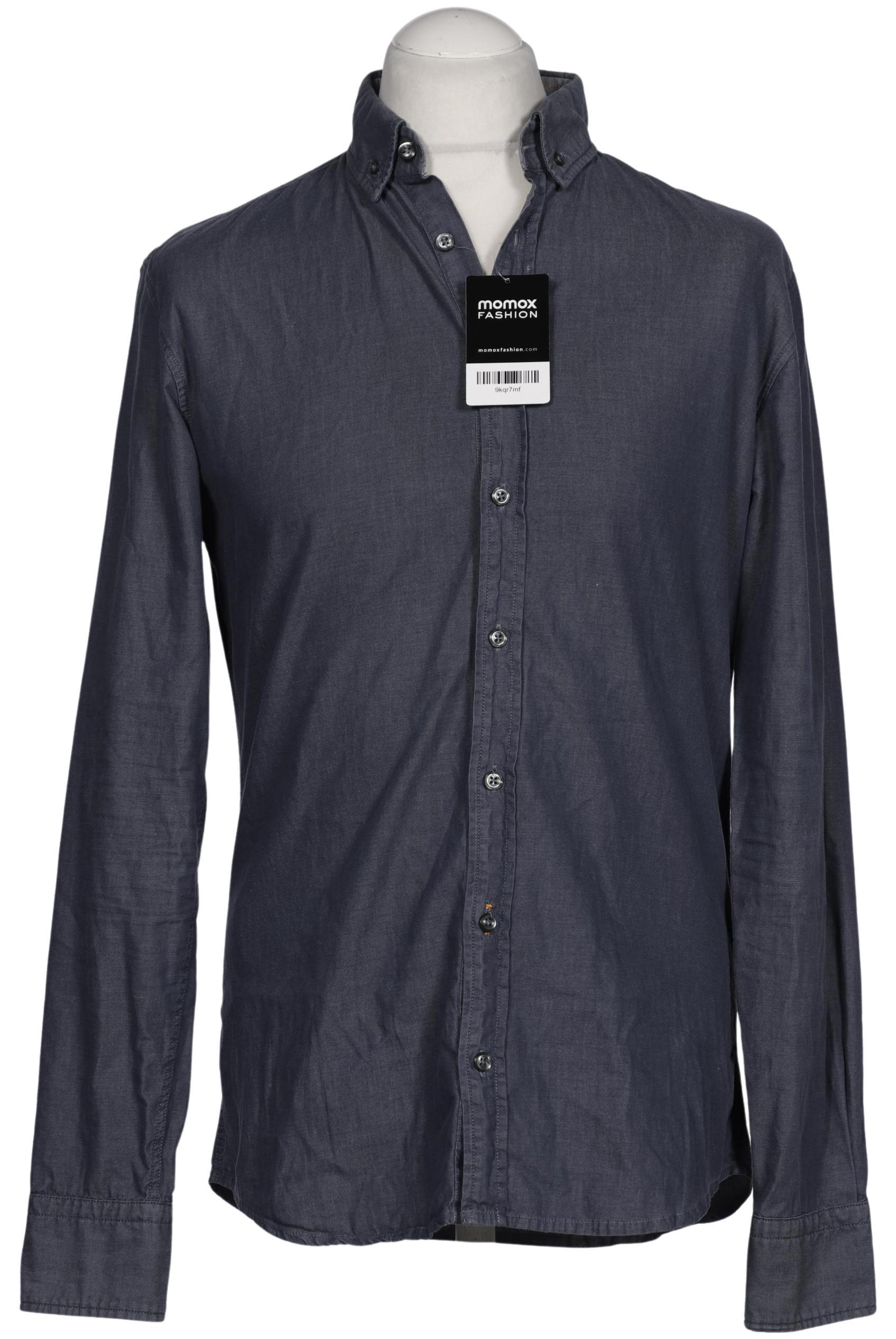 

Boss Orange Herren Hemd, marineblau, Gr. 48