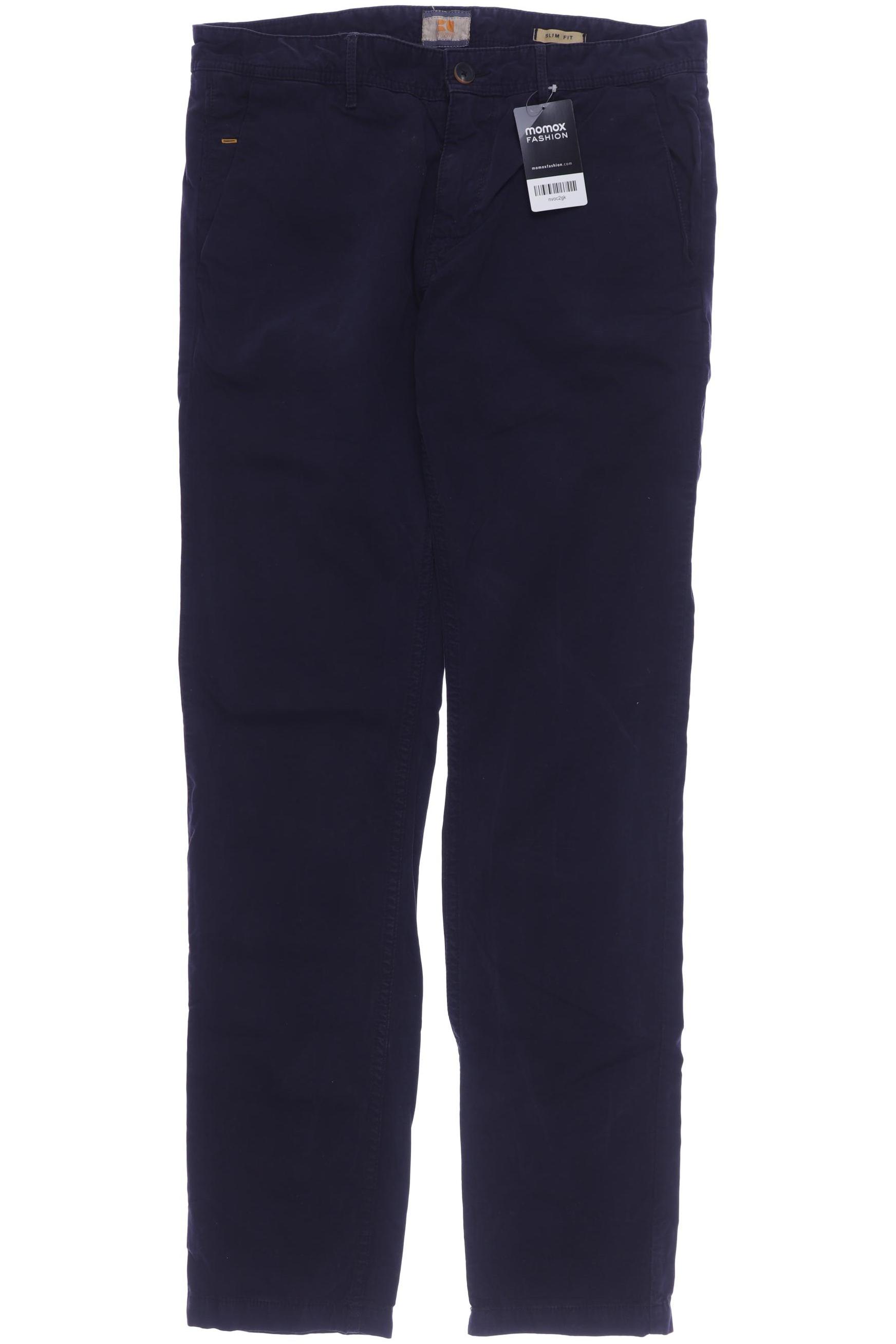

Boss Orange Herren Stoffhose, marineblau