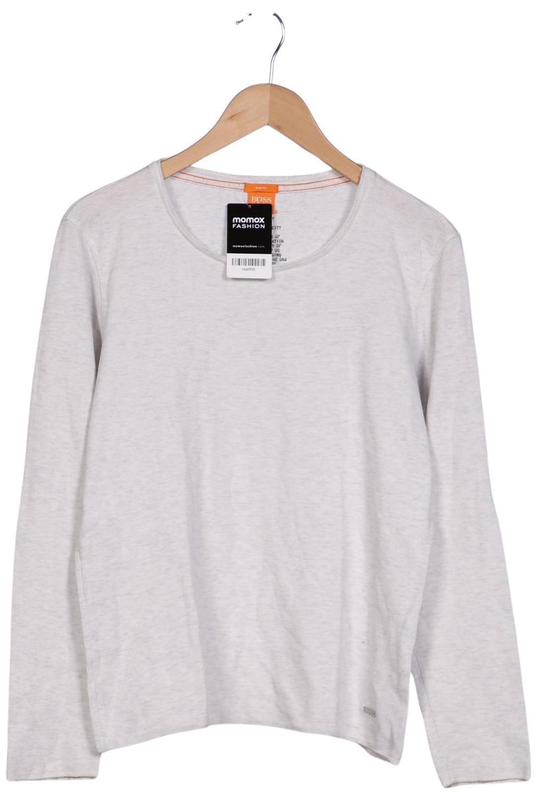 

Boss Orange Herren Langarmshirt, grau, Gr. 52