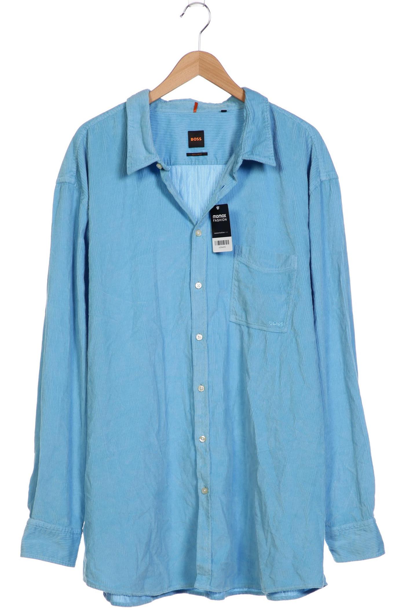

Boss Orange Herren Hemd, blau, Gr. 64