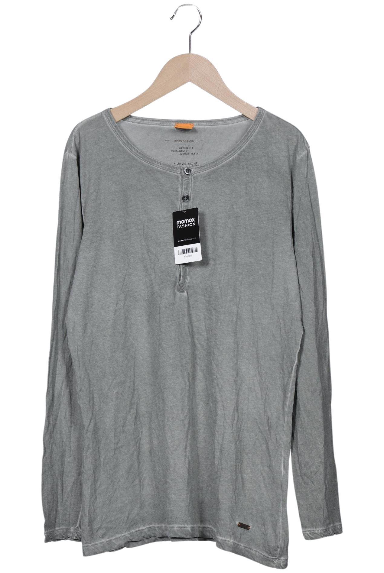 

Boss Orange Herren Langarmshirt, grün, Gr. 48